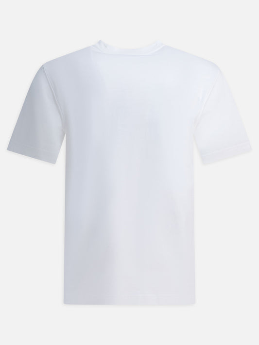T-shirt girocollo Logo  Bianco - Burberry Uomo | PDP | VIETTI Online Store | 2
