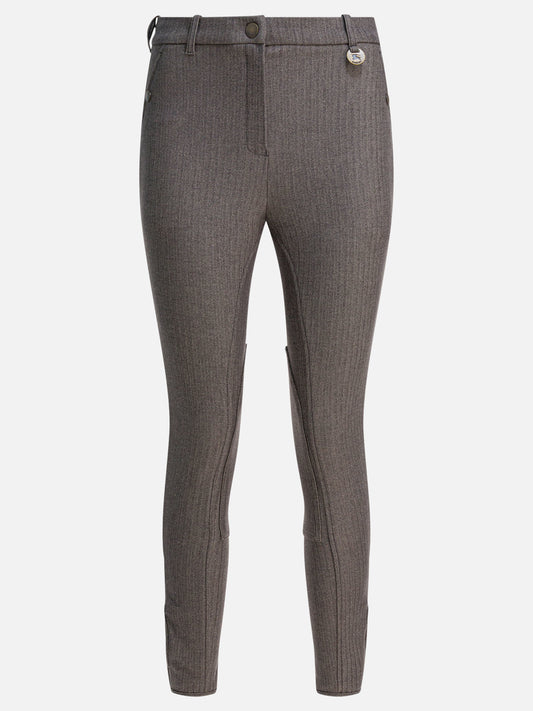 Leisure trousers Herringbone  Brown - Burberry Women | VIETTI Online Store 
