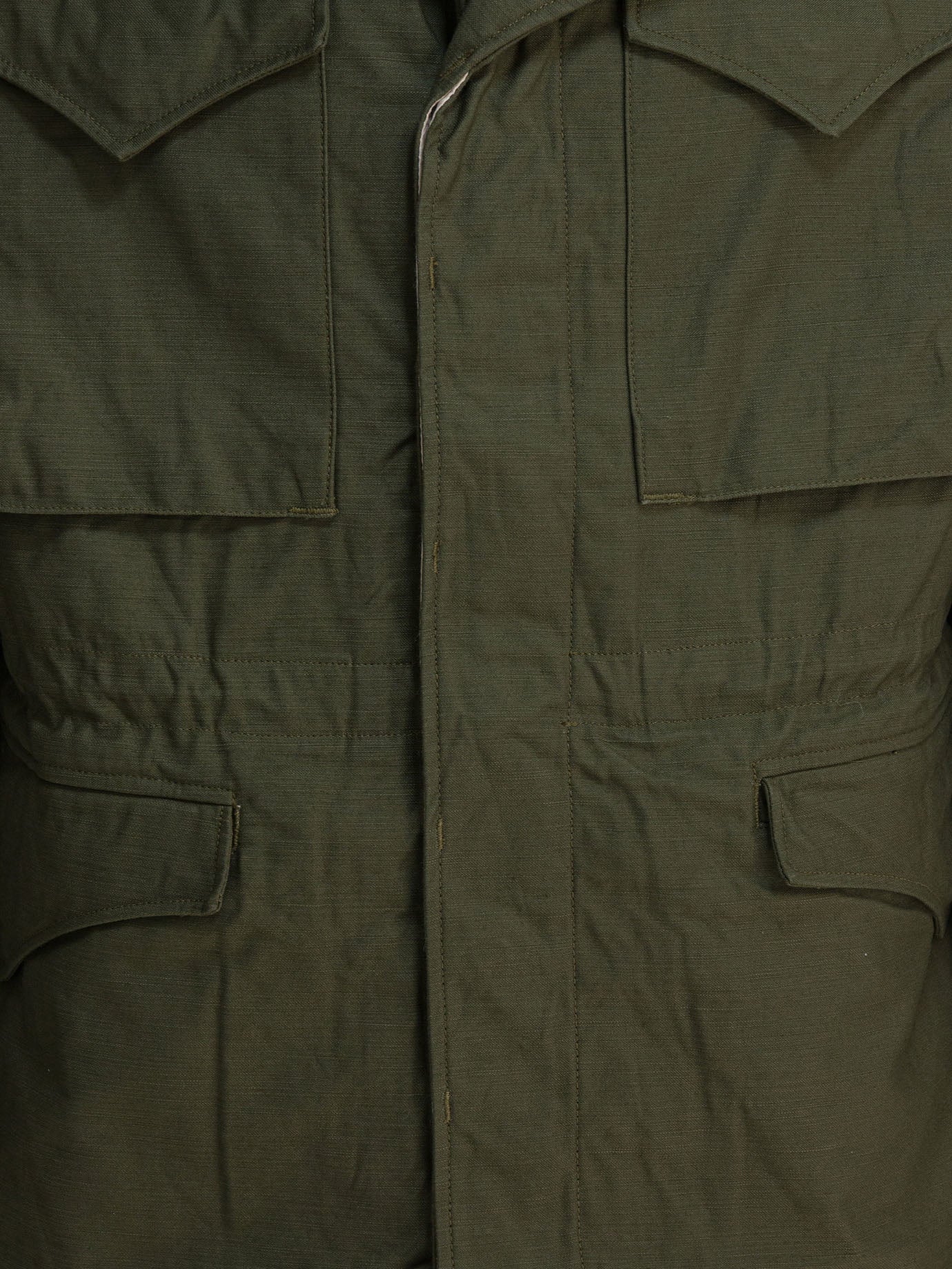 Giacche leggere & Trapuntate Solid colour  Verde - Buzz Rickson's Uomo | PDP | VIETTI Online Store | Zoom-Modal_3
