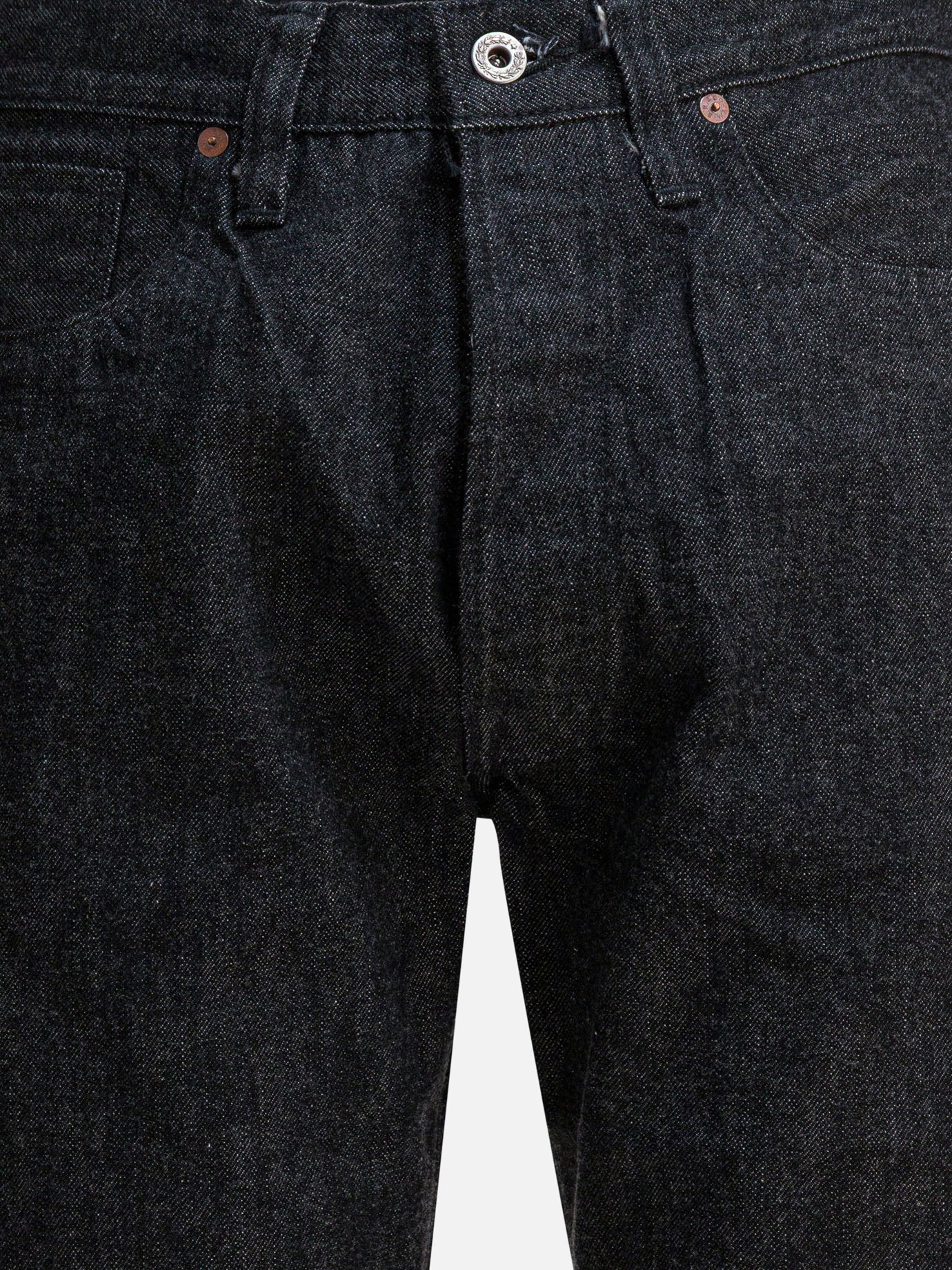 Jeans a gamba dritta Solid colour  Nero - Buzz Rickson's Uomo | PDP | VIETTI Online Store | Zoom-Modal_3

