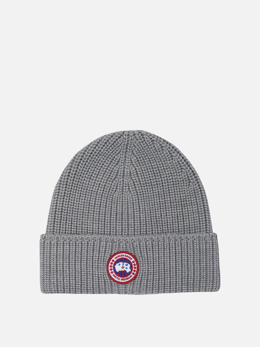 Beanies 100% wool  Grey - Canada Goose Men | PDP | VIETTI Online Store 
