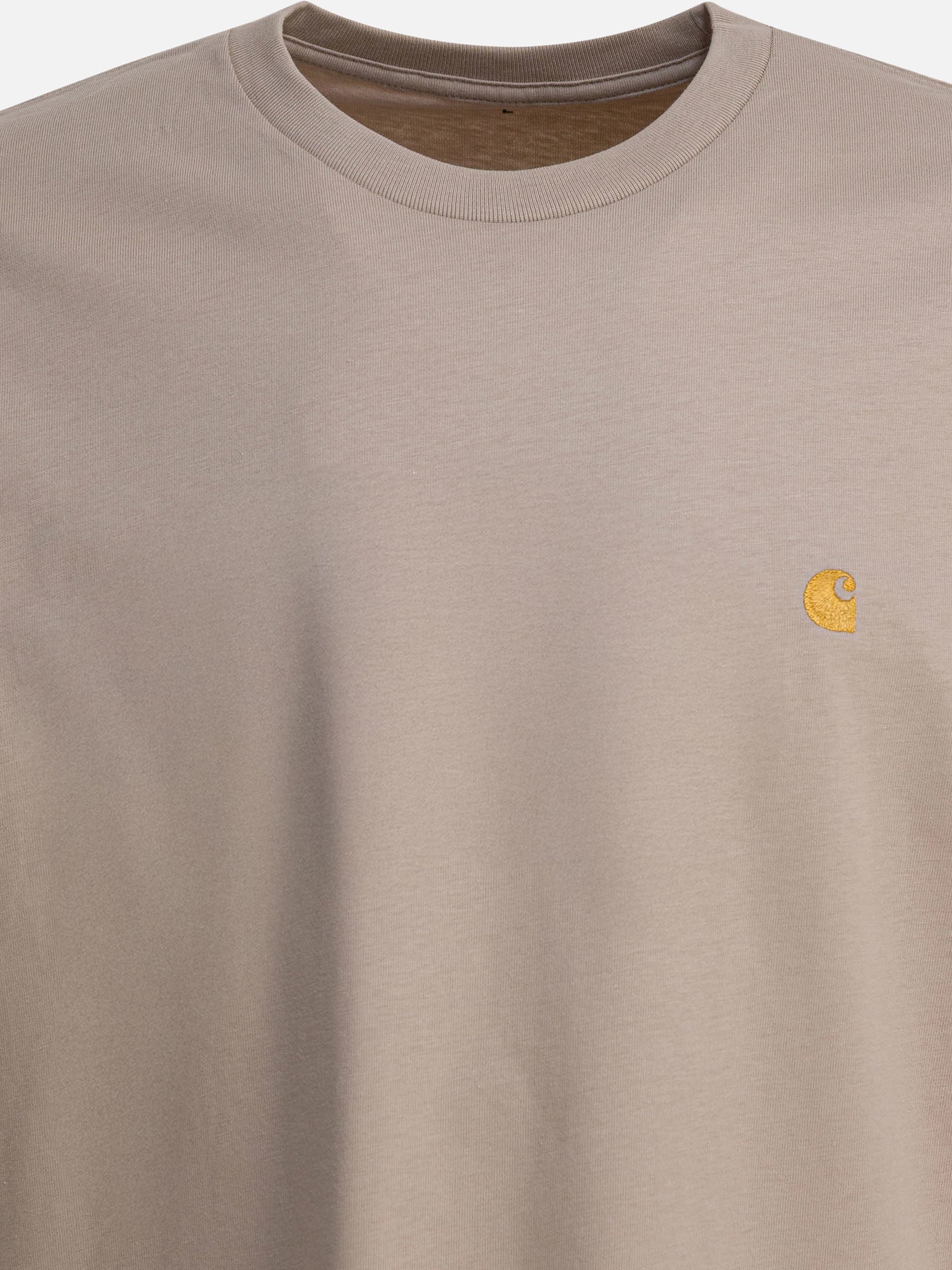 T-shirt girocollo Logo  Beige - Carhartt WIP Uomo | PDP | VIETTI Online Store | thumbnail_2