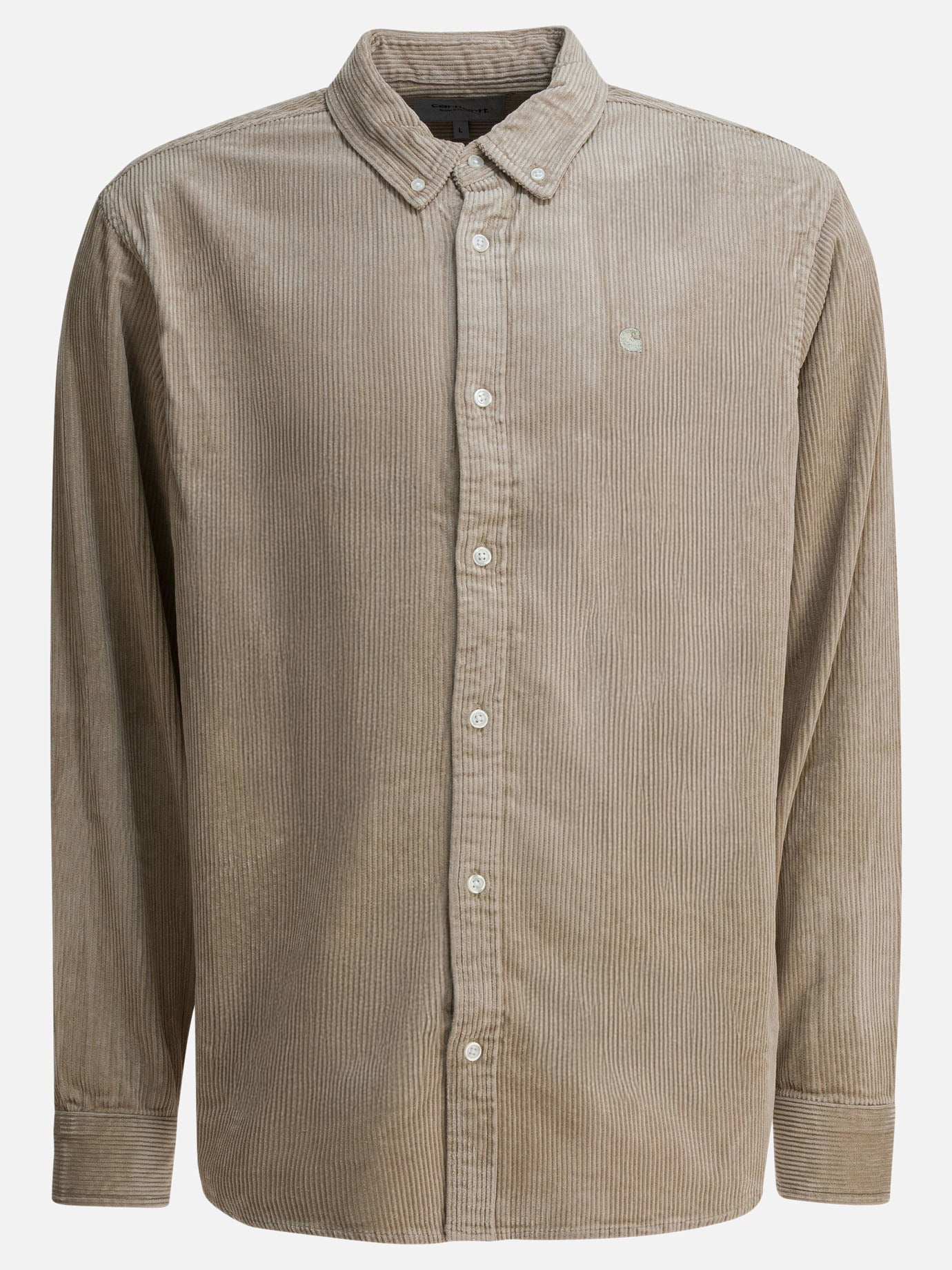 Casual shirts Solid colour  Beige - Carhartt WIP Men | PDP | VIETTI Online Store | Zoom-Modal
