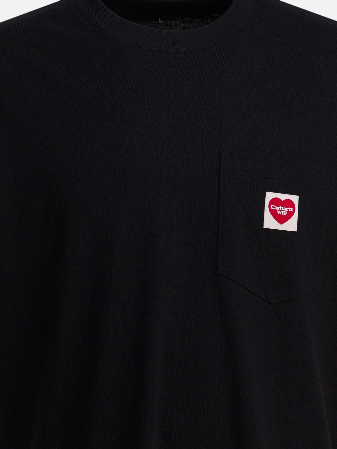 Crewneck t-shirts Solid colour  Black - Carhartt WIP Men | PDP | VIETTI Online Store | Zoom-Modal_3
