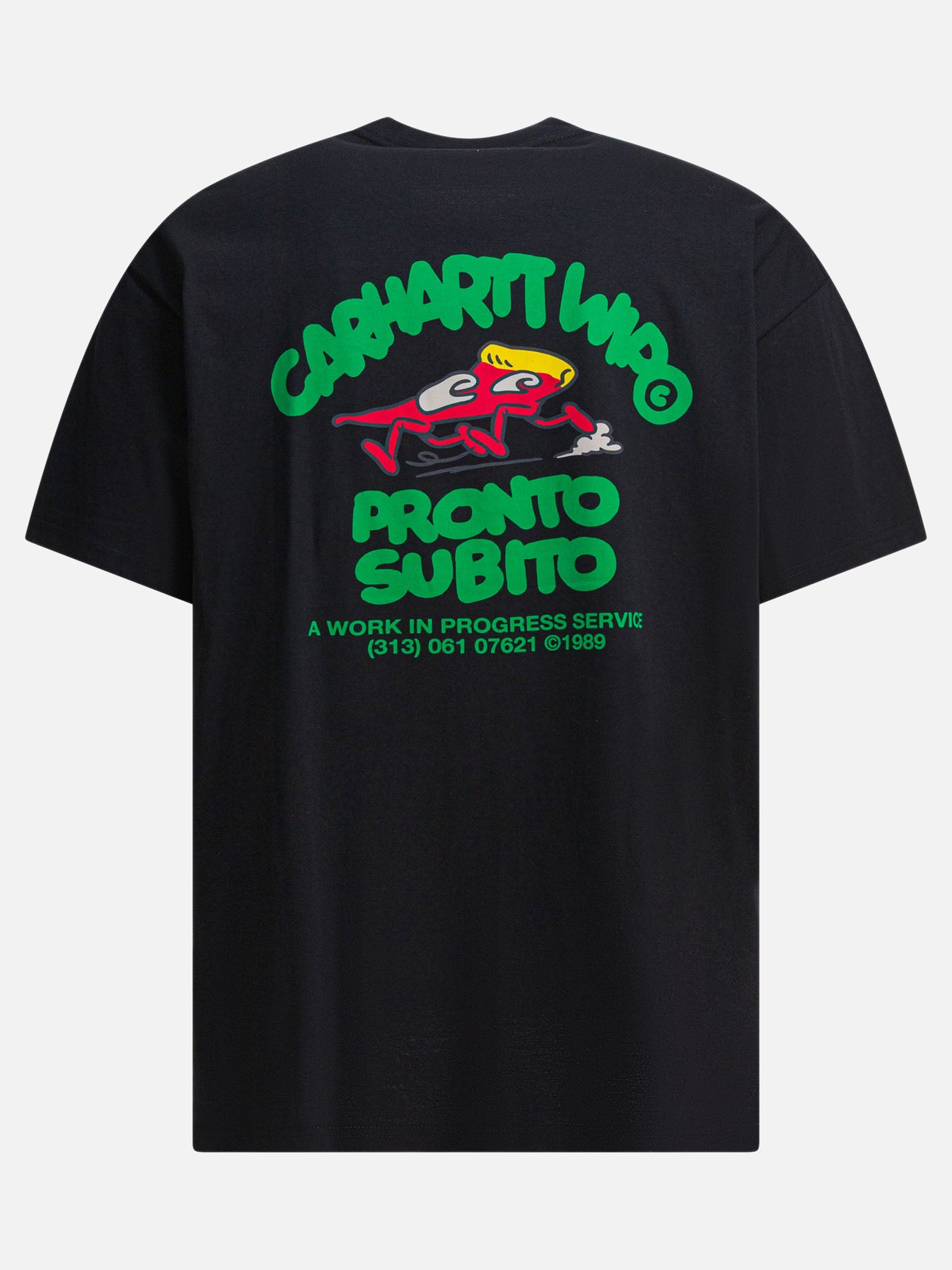 Carhartt WIP T-shirt &quot;Pronto S/S&quot; 21615841_XS Black thumbnail_2