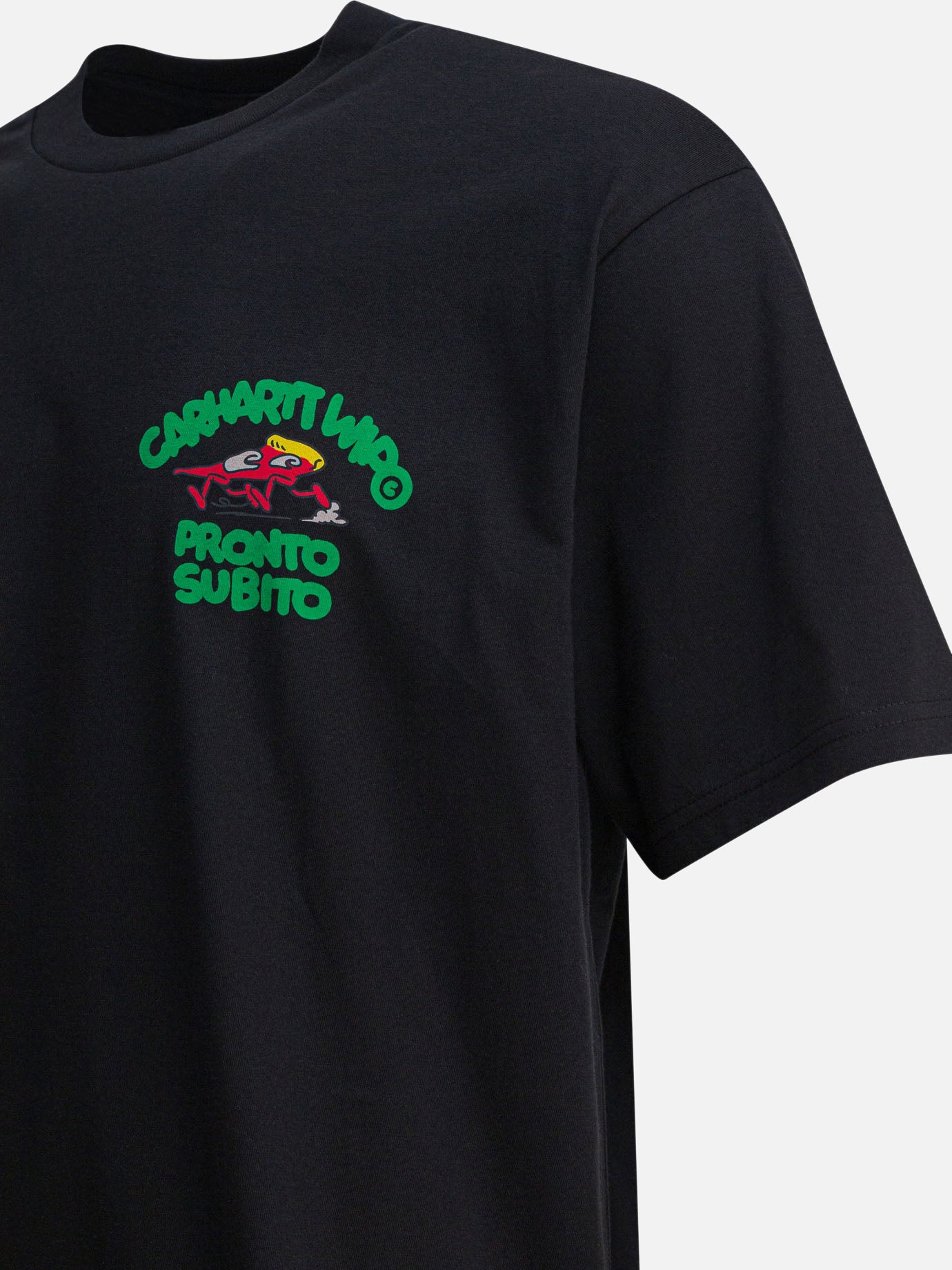 Carhartt WIP T-shirt &quot;Pronto S/S&quot; 21615841_XS Black thumbnail_4