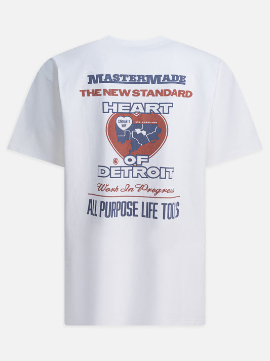 T-shirt girocollo Print  Bianco - Carhartt WIP Uomo | VIETTI Online Store | 2
