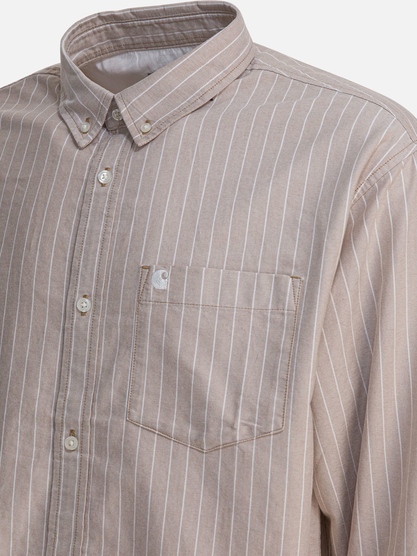 Casual shirts Striped  Beige - Carhartt WIP Men | PDP | VIETTI Online Store | thumbnail_4