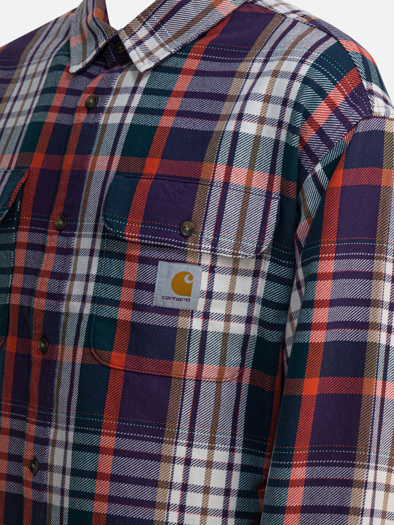 Camicie casual Check  Viola - Carhartt WIP Uomo | PDP | VIETTI Online Store | Zoom-Modal_4

