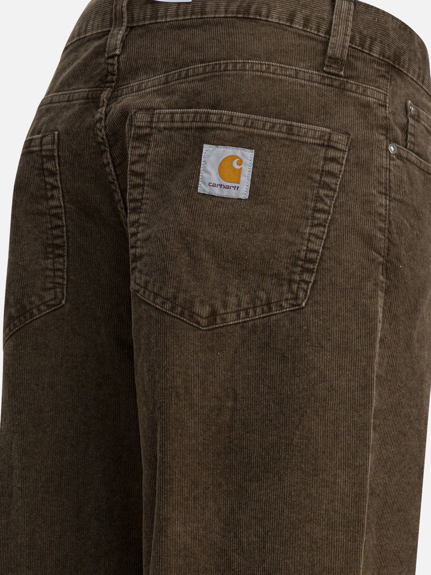 Leisure trousers Logo  Brown - Carhartt WIP Men | PDP | VIETTI Online Store | thumbnail_4