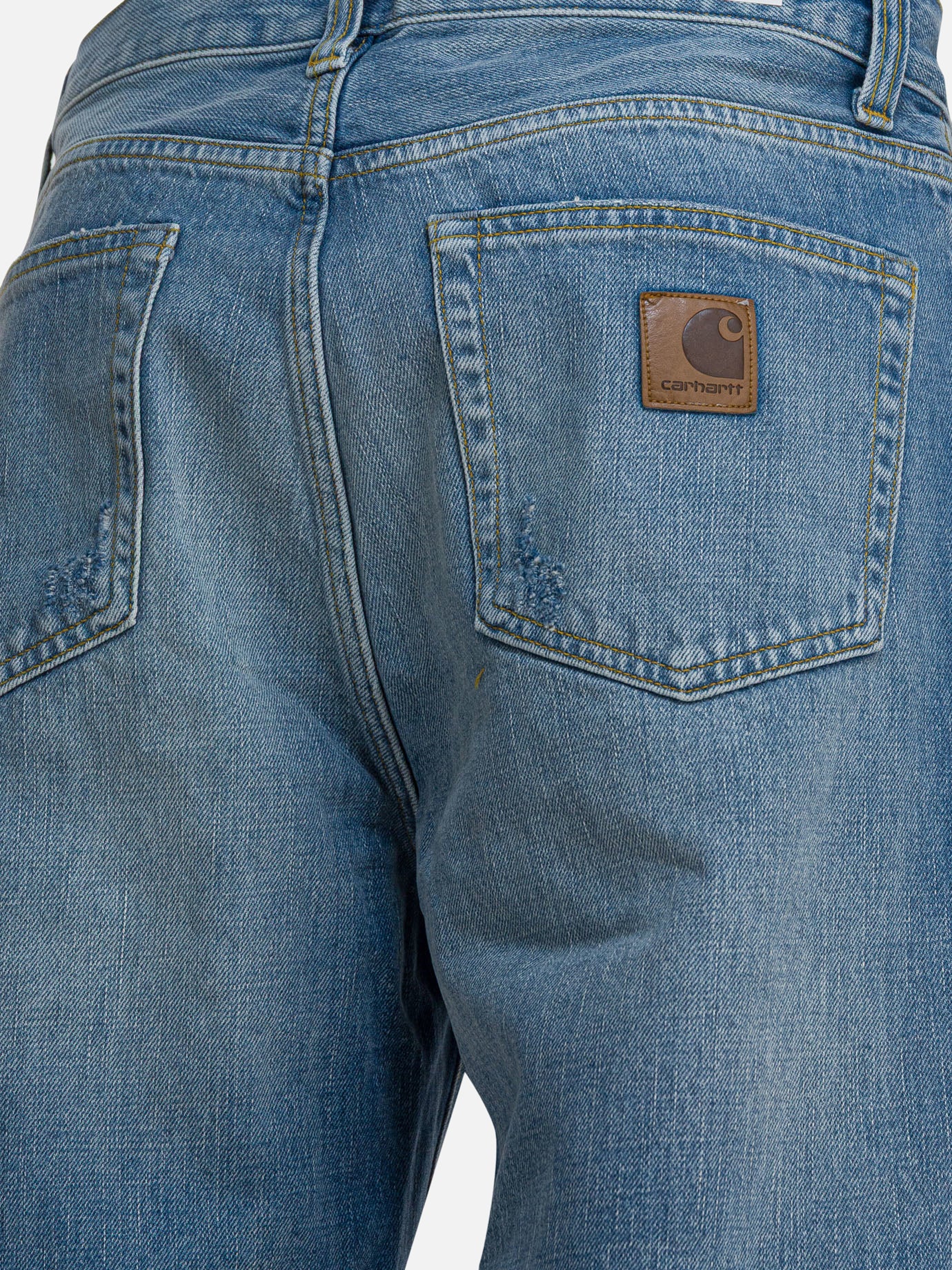 Wide-leg jeans Solid colour  Blue - Carhartt WIP Men | PDP | VIETTI Online Store | thumbnail_4