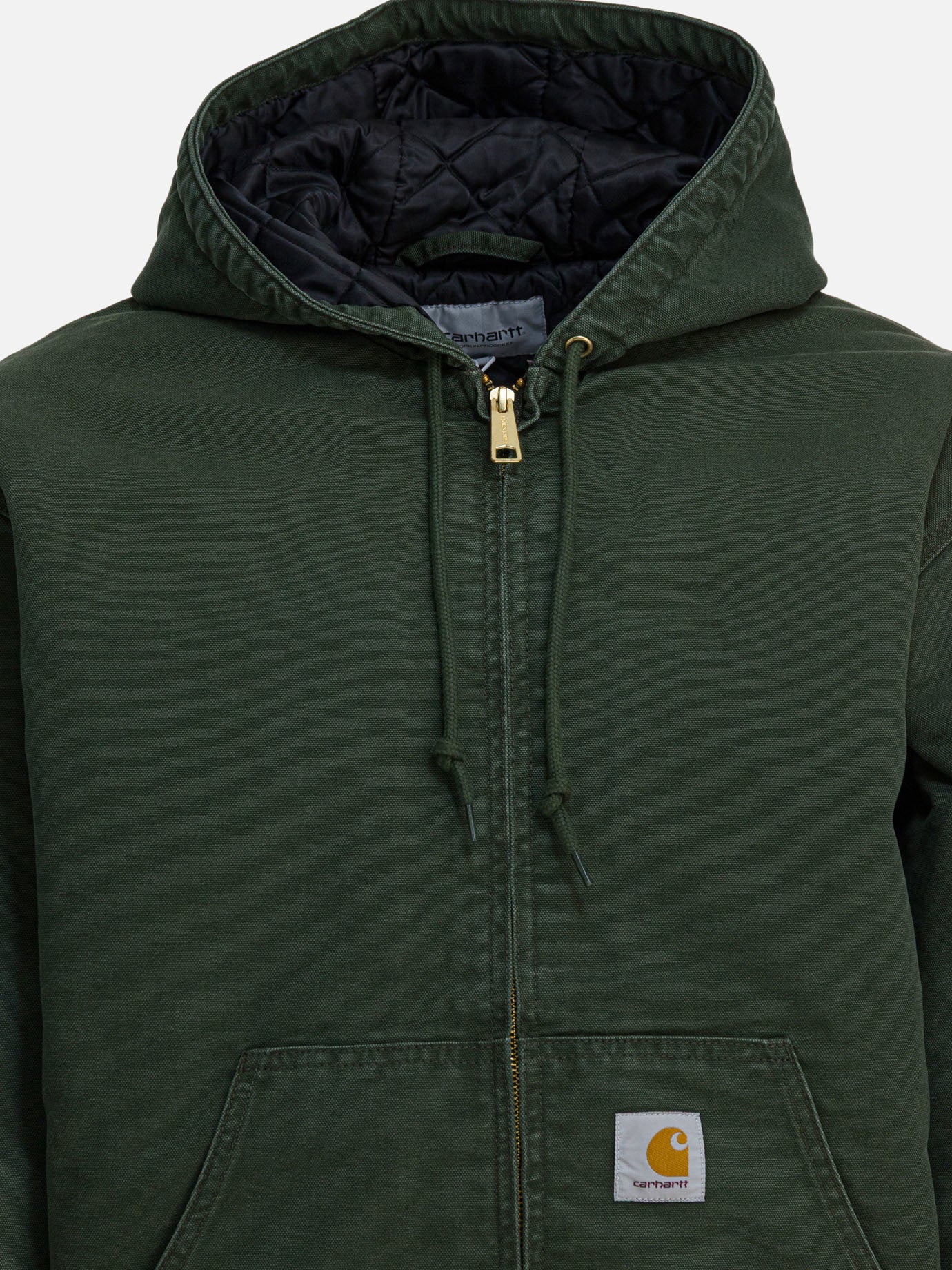 Quilted & Utility Jackets Solid colour  Green - Carhartt WIP Men | PDP | VIETTI Online Store | Zoom-Modal_3
