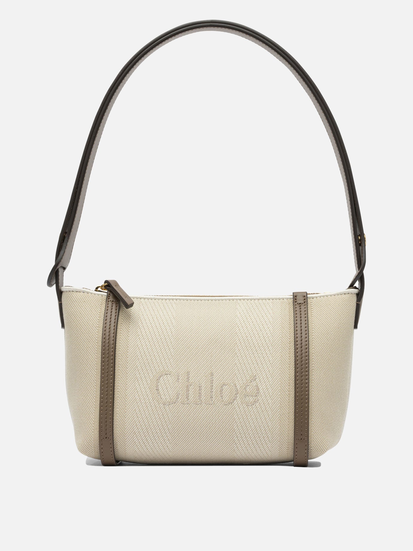 Chloé Borsa a spalla &quot;Chloé Carry&quot; 13545705_UNI Beige thumbnail_1