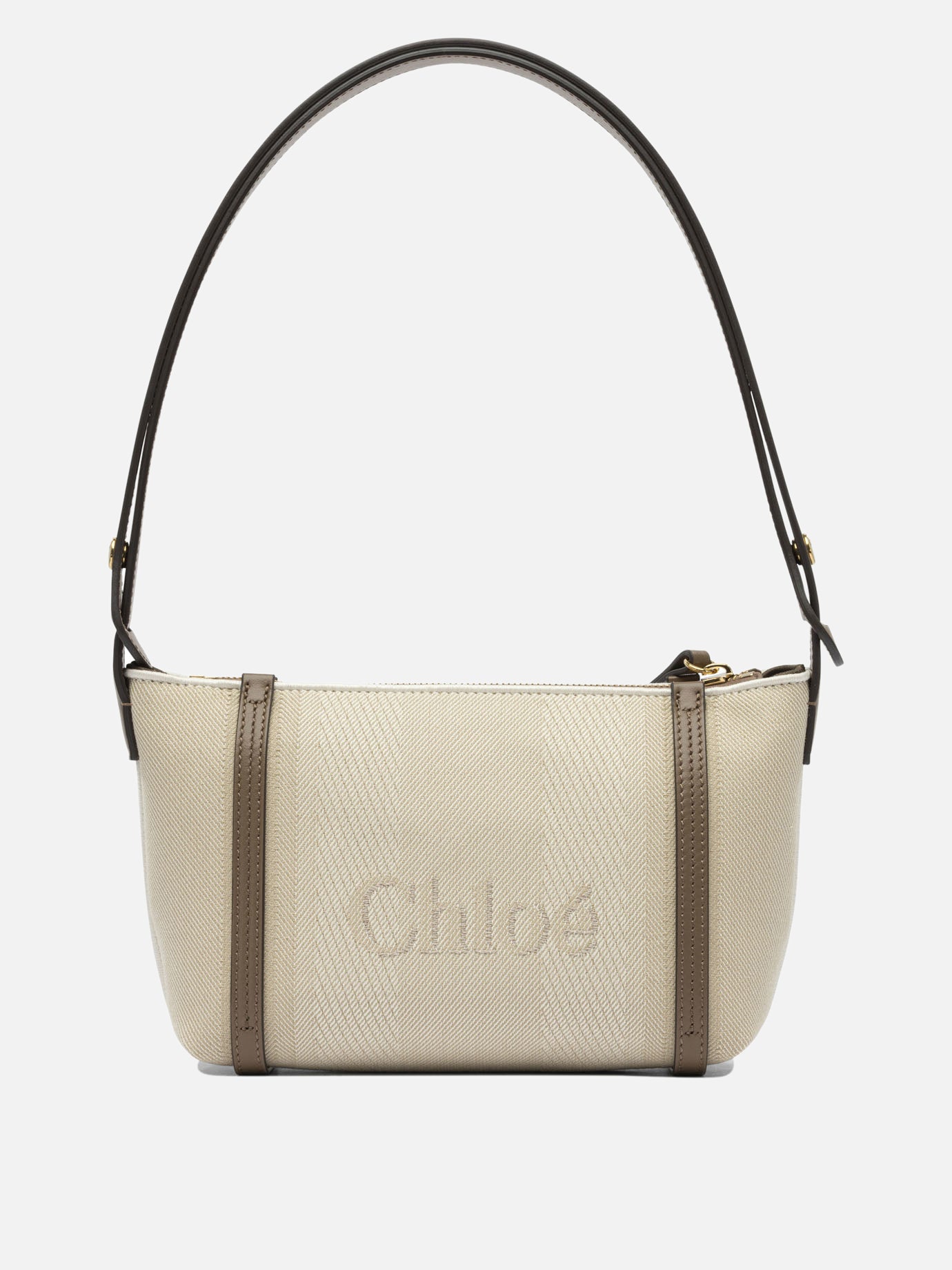 Chloé Borsa a spalla &quot;Chloé Carry&quot; 13545705_UNI Beige thumbnail_3