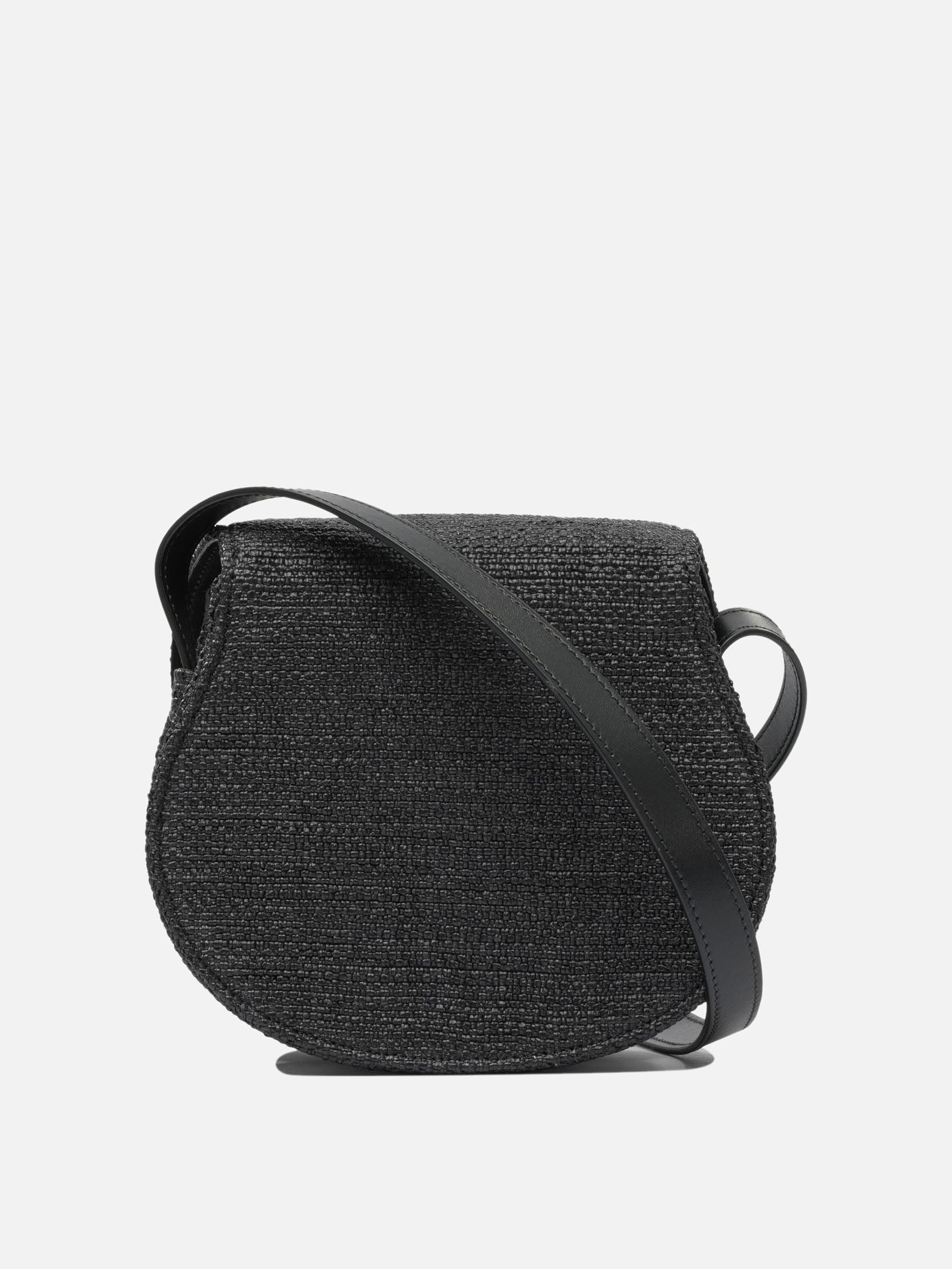 Chloé Borsa a tracolla &quot;Saddle Marcie&quot; 13808066_UNI Black thumbnail_3