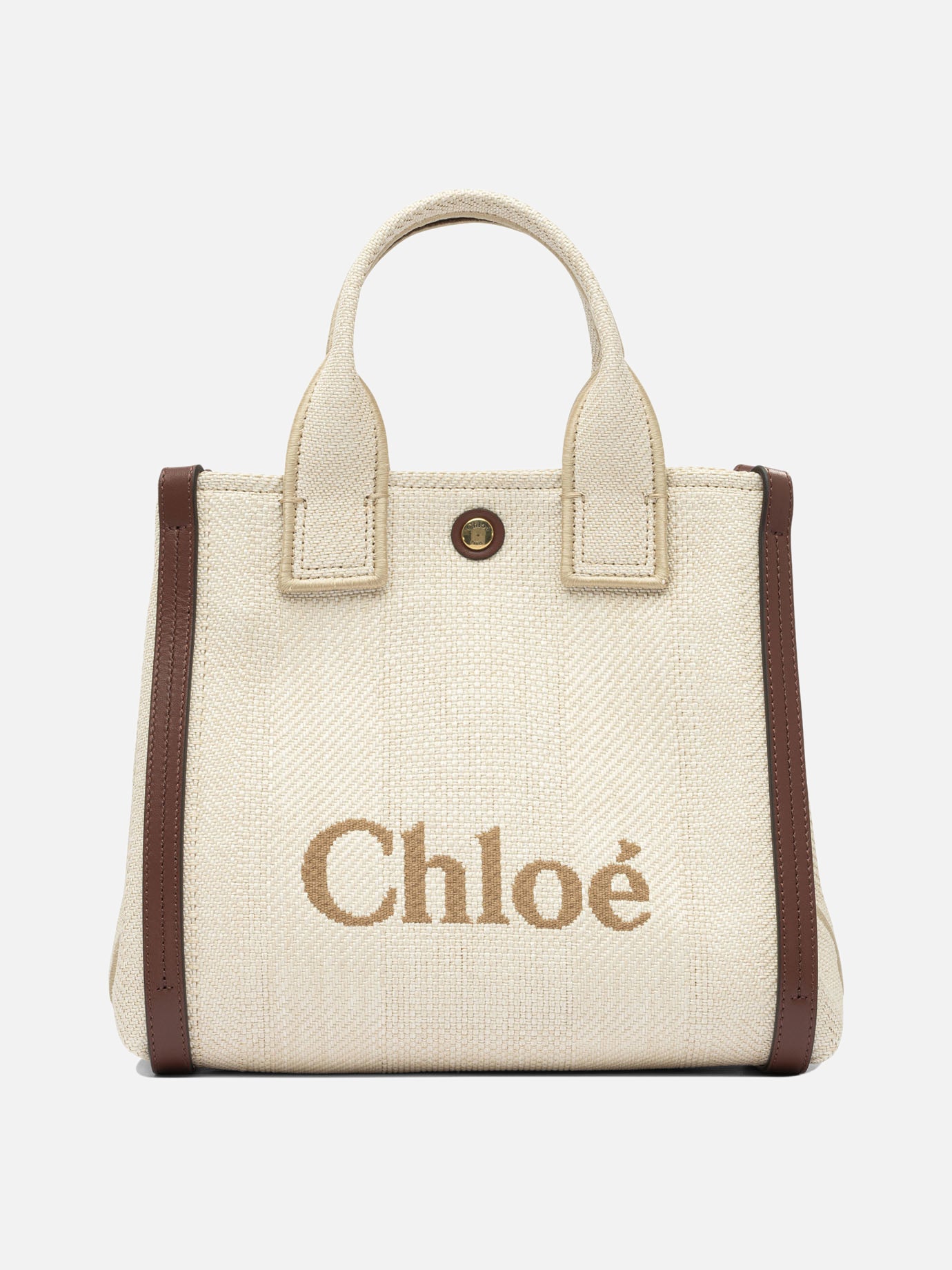 Borse piccole 69% cotton 31% polyamide  Beige - Chloé Donna | PDP | VIETTI Online Store | thumbnail
