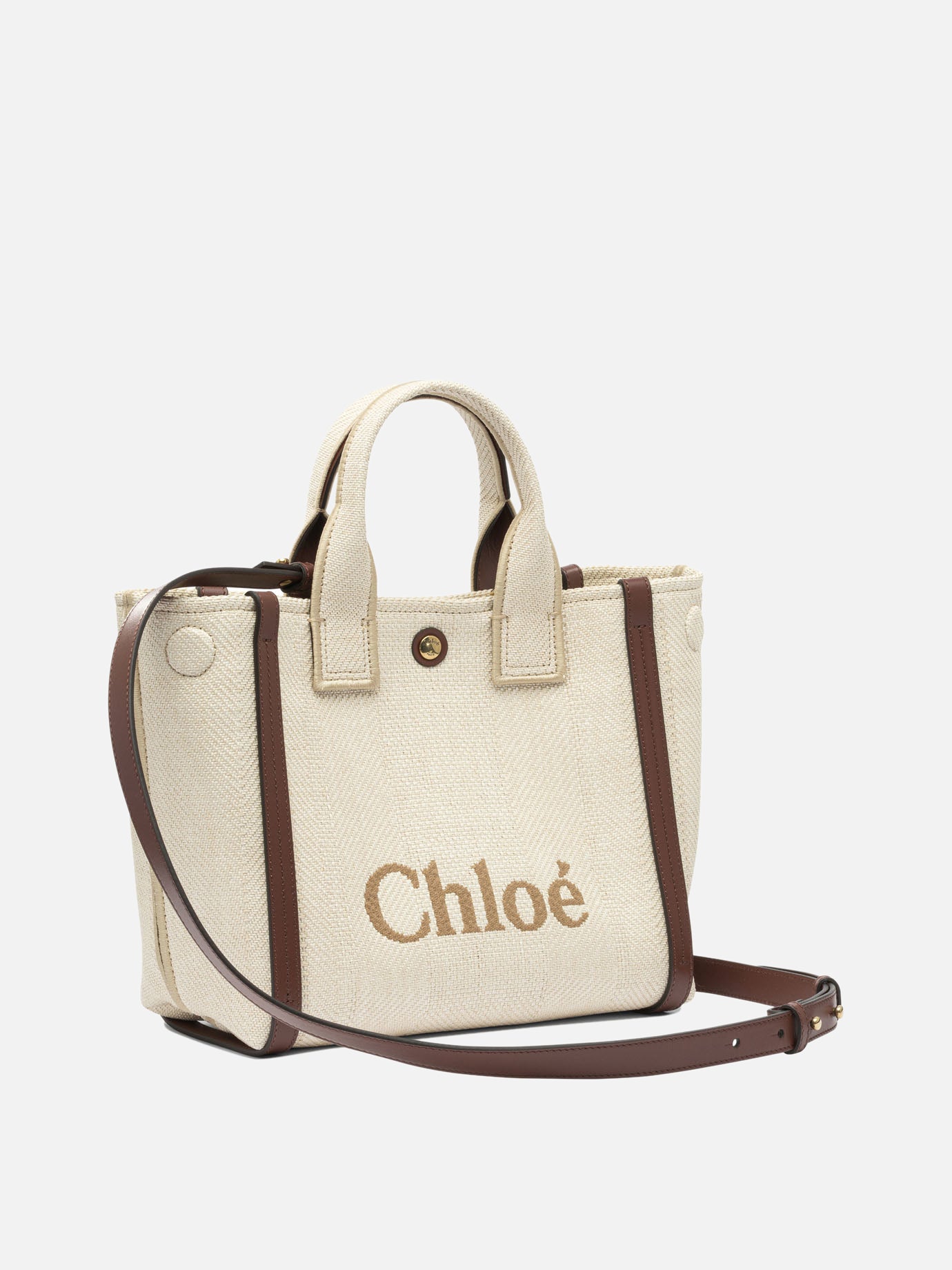 Borse piccole 69% cotton 31% polyamide  Beige - Chloé Donna | PDP | VIETTI Online Store | Zoom-Modal_2
