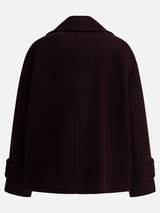 Short coats Solid colour  Bordeaux - Chloé Women | PDP | VIETTI Online Store | 2
