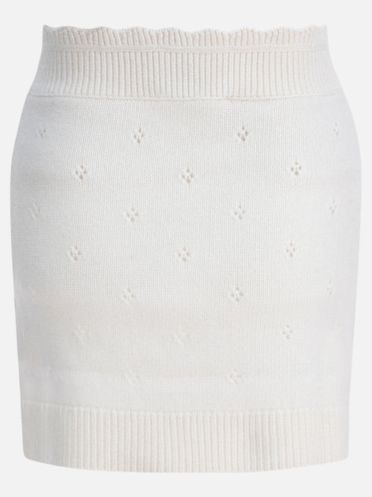 Gonne midi Solid colour  Bianco - Chloé Donna | PDP | VIETTI Online Store | 2

