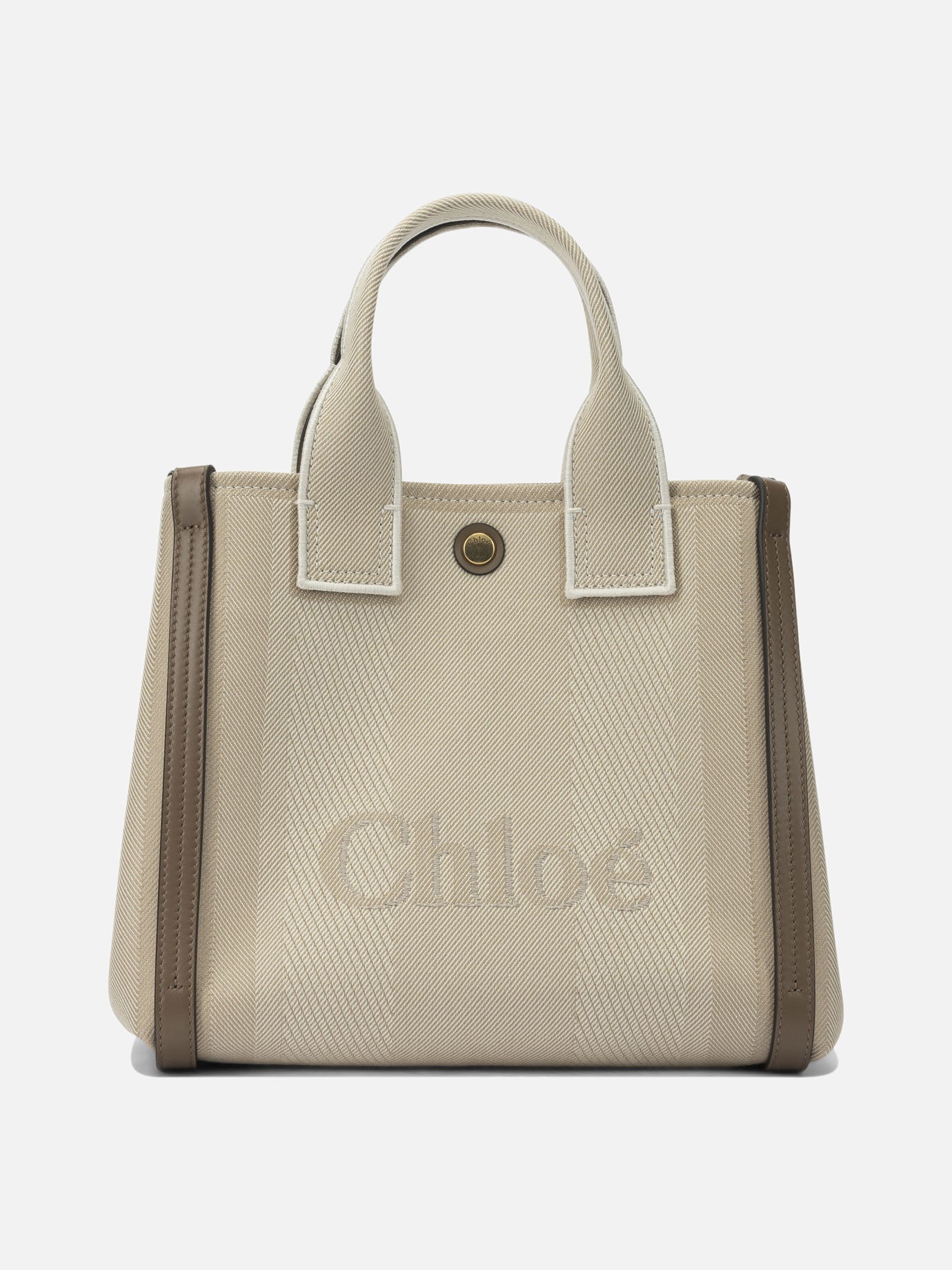 Borse piccole Logo  Beige - Chloé Donna | PDP | VIETTI Online Store | Zoom-Modal
