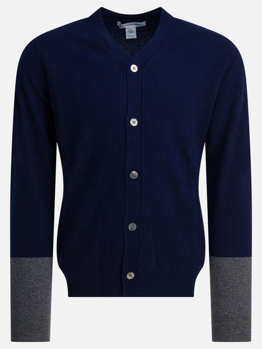 Cardigan Solid colour  Blu - Comme Des Garçons Forever Uomo | PDP | VIETTI Online Store 
