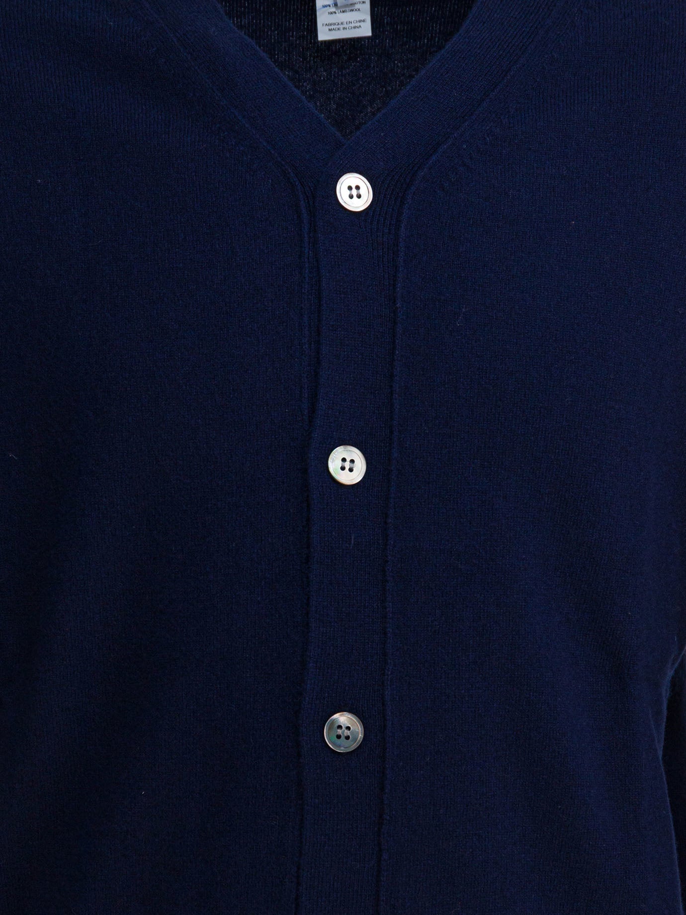Cardigan Solid colour  Blu - Comme Des Garçons Forever Uomo | PDP | VIETTI Online Store | Zoom-Modal_3
