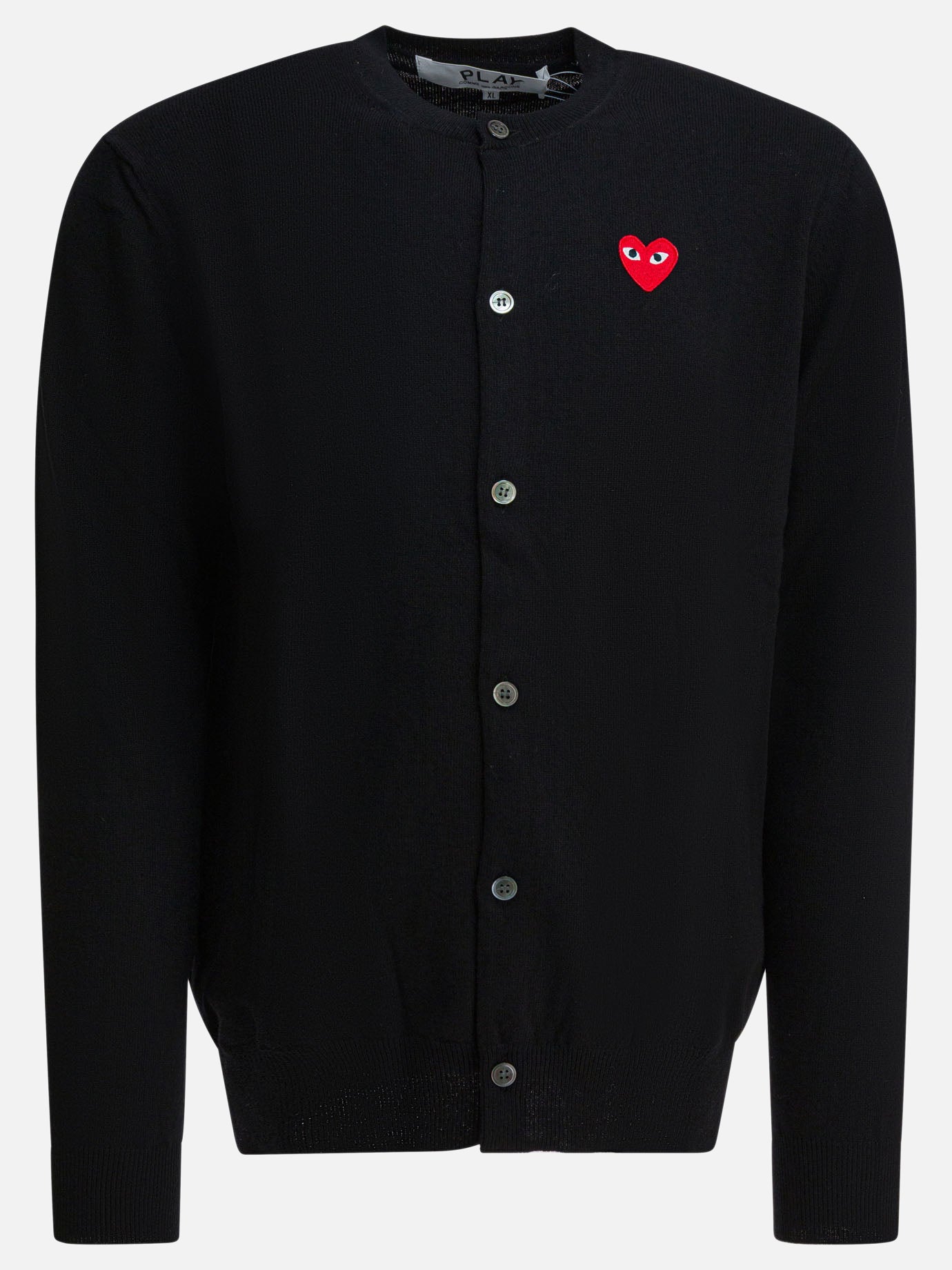 Cardigans Logo  Black - Comme Des Garçons Play Men | PDP | VIETTI Online Store | Zoom-Modal
