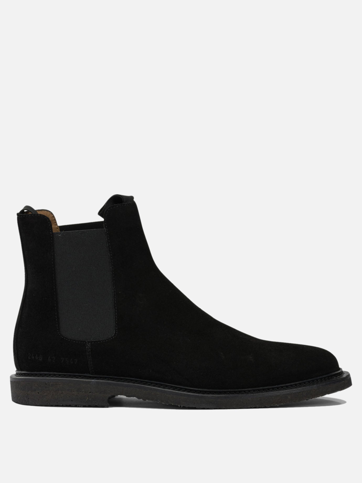 Stivaletti Chelsea 100% suede - 100% rubber  Nero - Common Projects Uomo | PDP | VIETTI Online Store | thumbnail