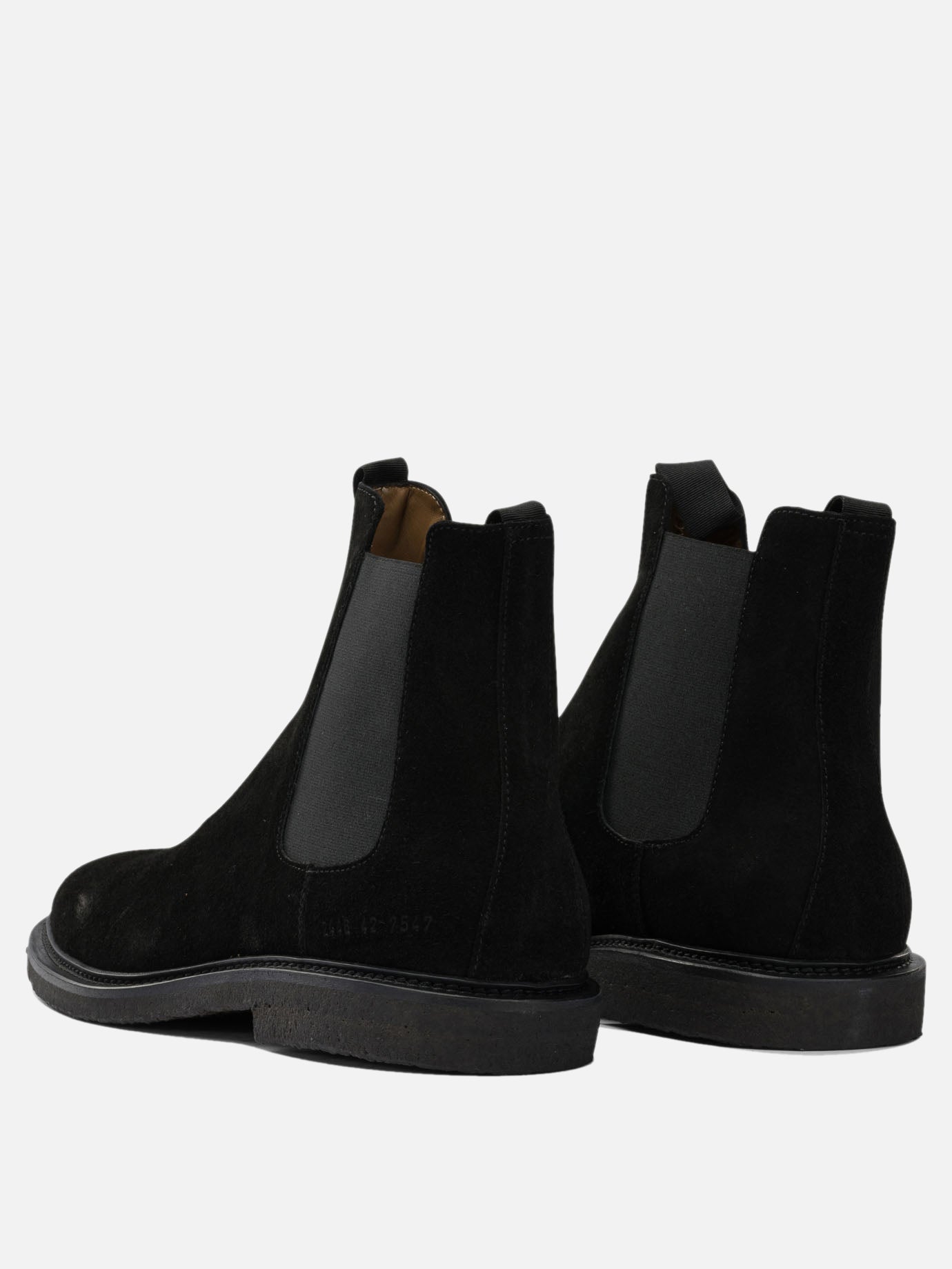 Stivaletti Chelsea 100% suede - 100% rubber  Nero - Common Projects Uomo | PDP | VIETTI Online Store | Zoom-Modal_4
