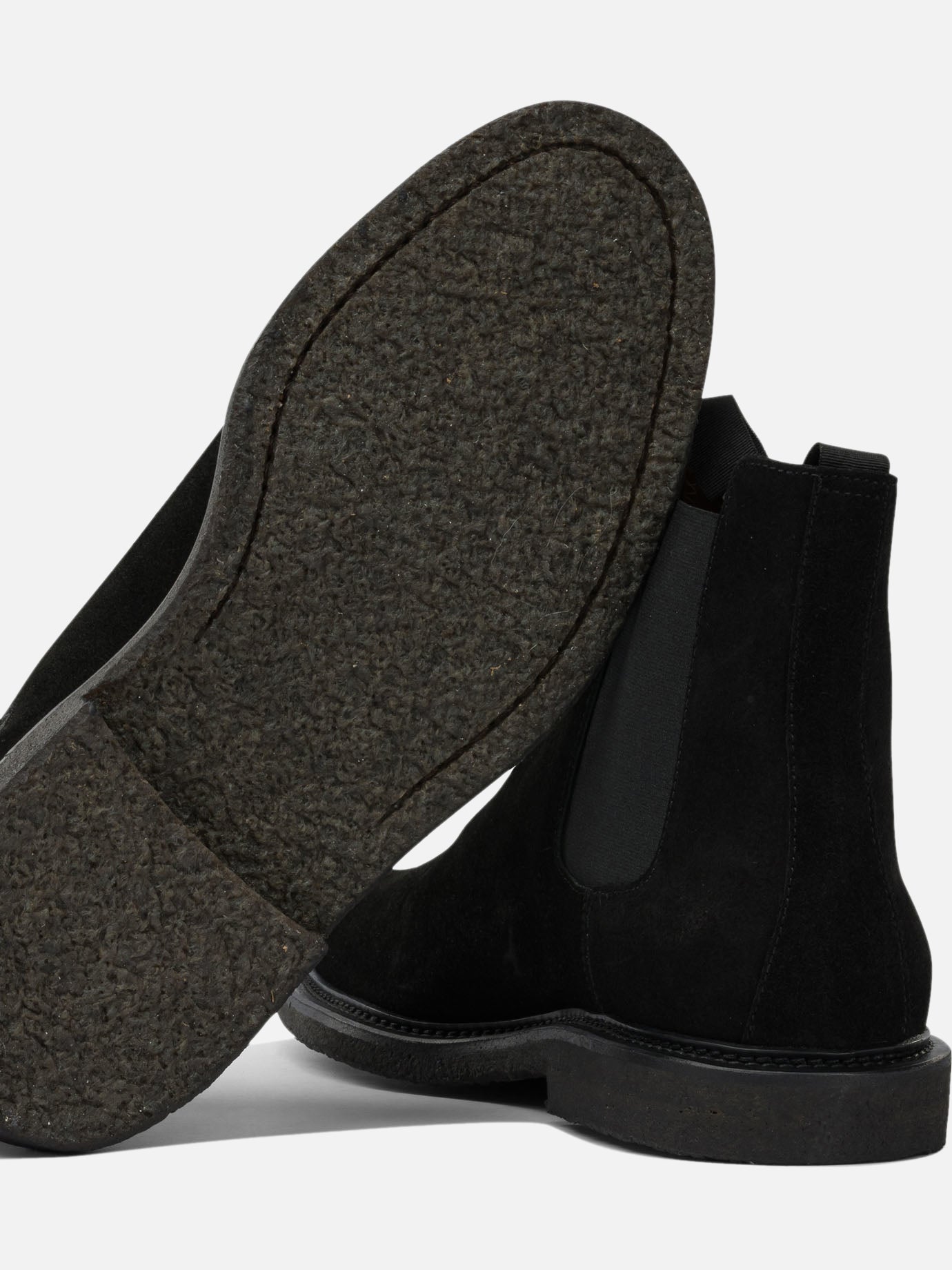 Stivaletti Chelsea 100% suede - 100% rubber  Nero - Common Projects Uomo | PDP | VIETTI Online Store | thumbnail_5