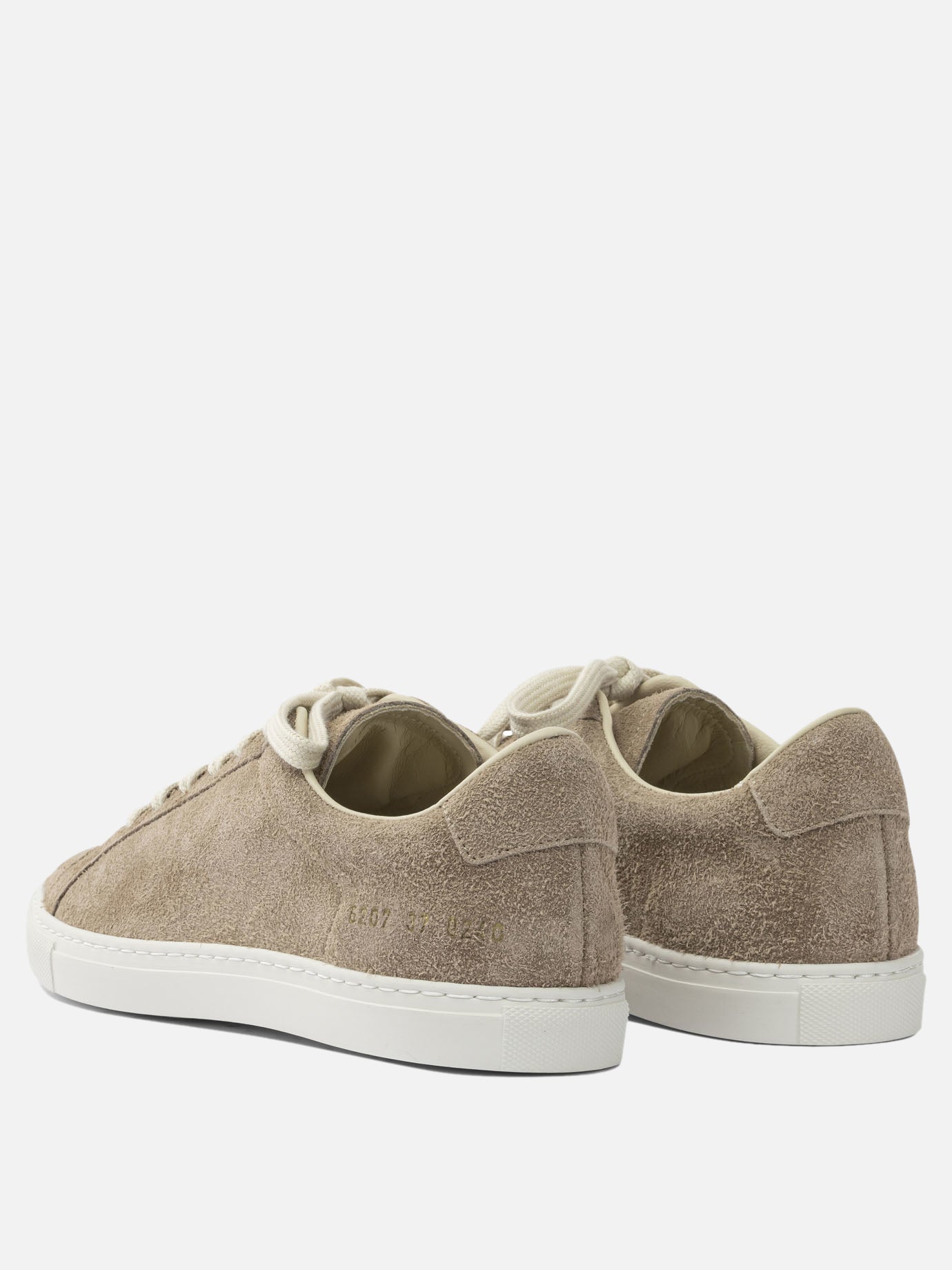 Sneaker basse 100% suede - 100% rubber  Grigio - Common Projects Uomo | PDP | VIETTI Online Store | thumbnail_4