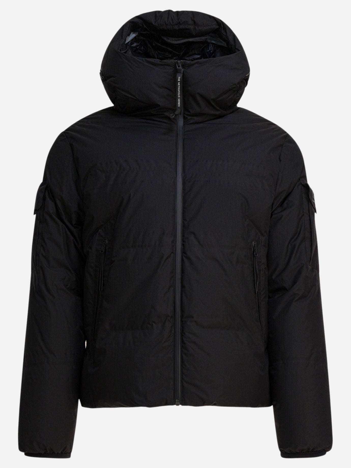 Piumini corti Logo  Nero - C.P. Company Uomo | PDP | VIETTI Online Store | Zoom-Modal
