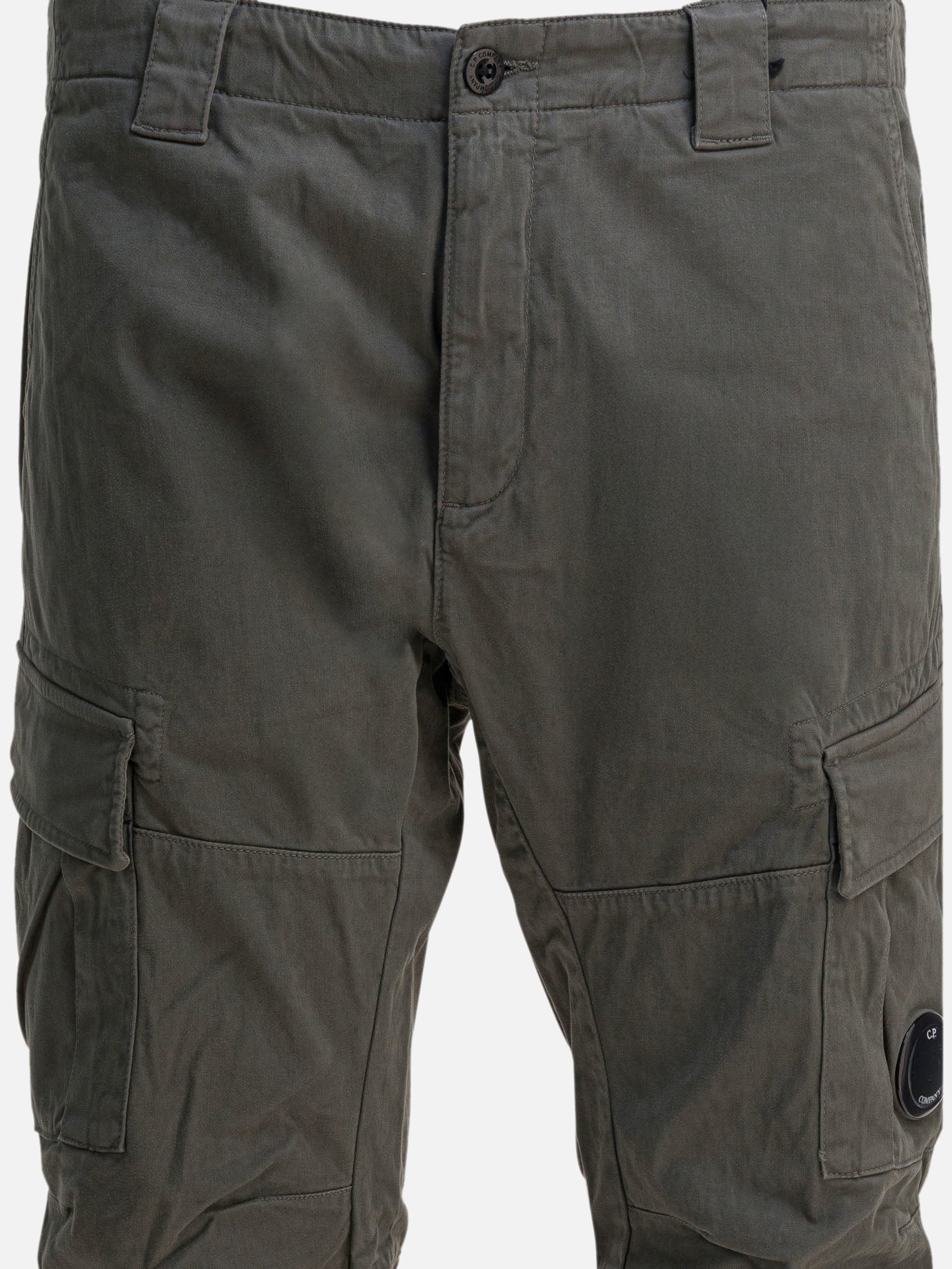Cargo & parachute trousers Solid colour  Grey - C.P. Company Men | PDP | VIETTI Online Store | Zoom-Modal_3
