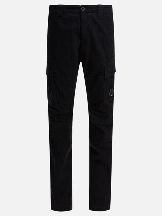 Cargo & parachute trousers Solid colour  Black - C.P. Company Men | PLP | VIETTI Online Store 

