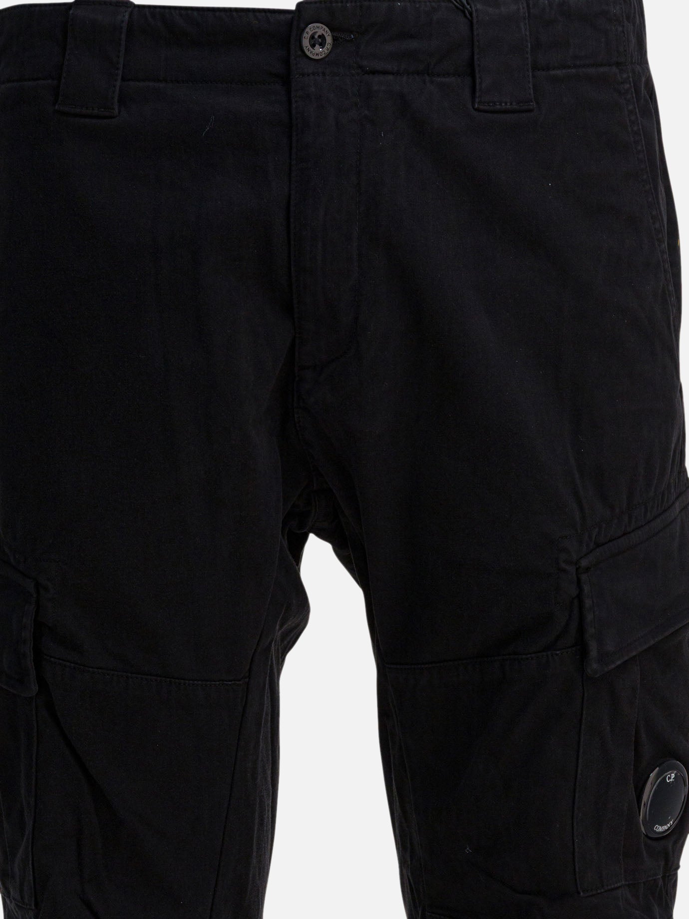 Cargo & parachute trousers Solid colour  Black - C.P. Company Men | PDP | VIETTI Online Store | thumbnail_3