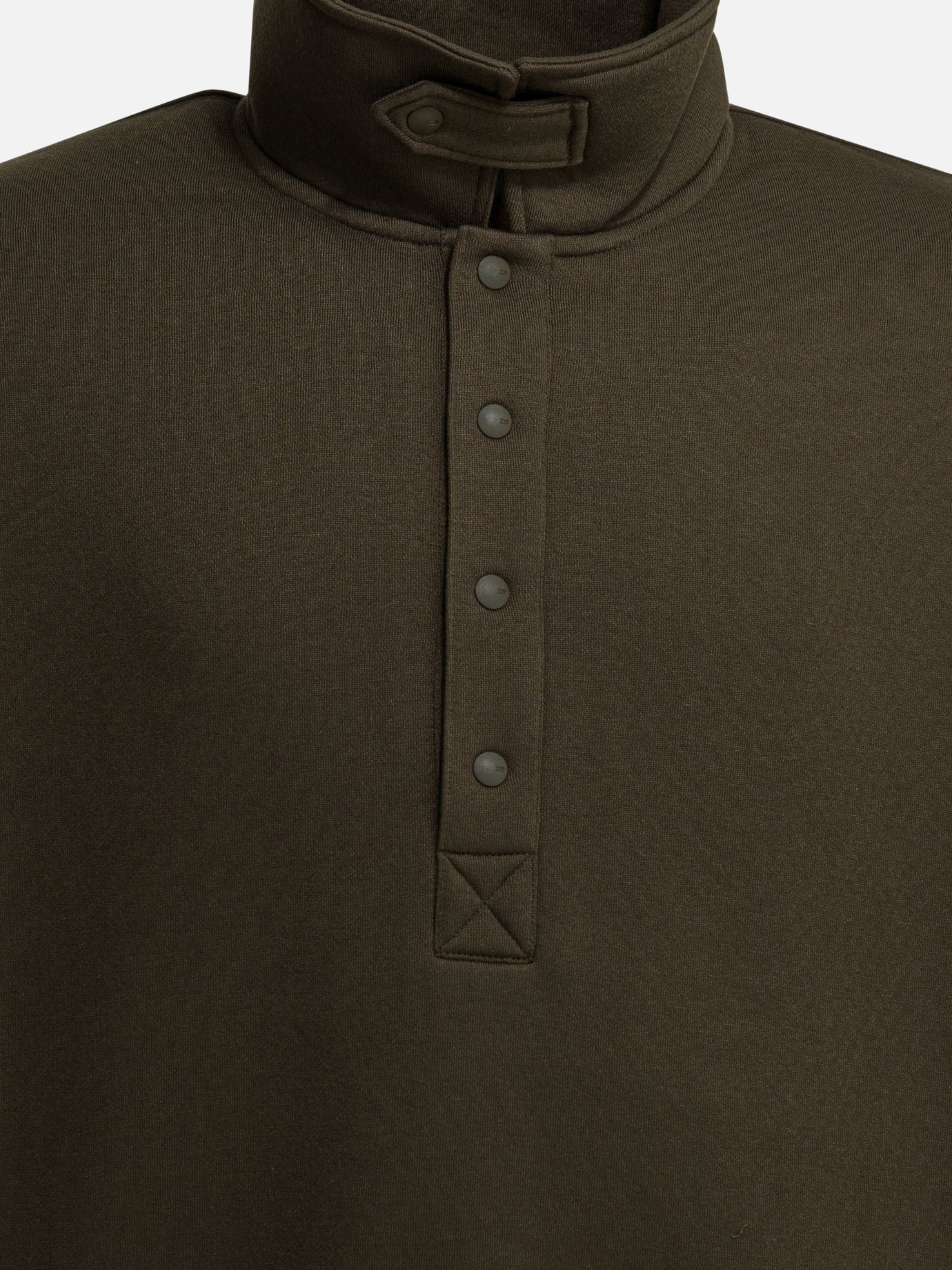 Half zip sweatshirts Solid colour  Brown - Daiwa Pier 39 Men | PDP | VIETTI Online Store | thumbnail_3