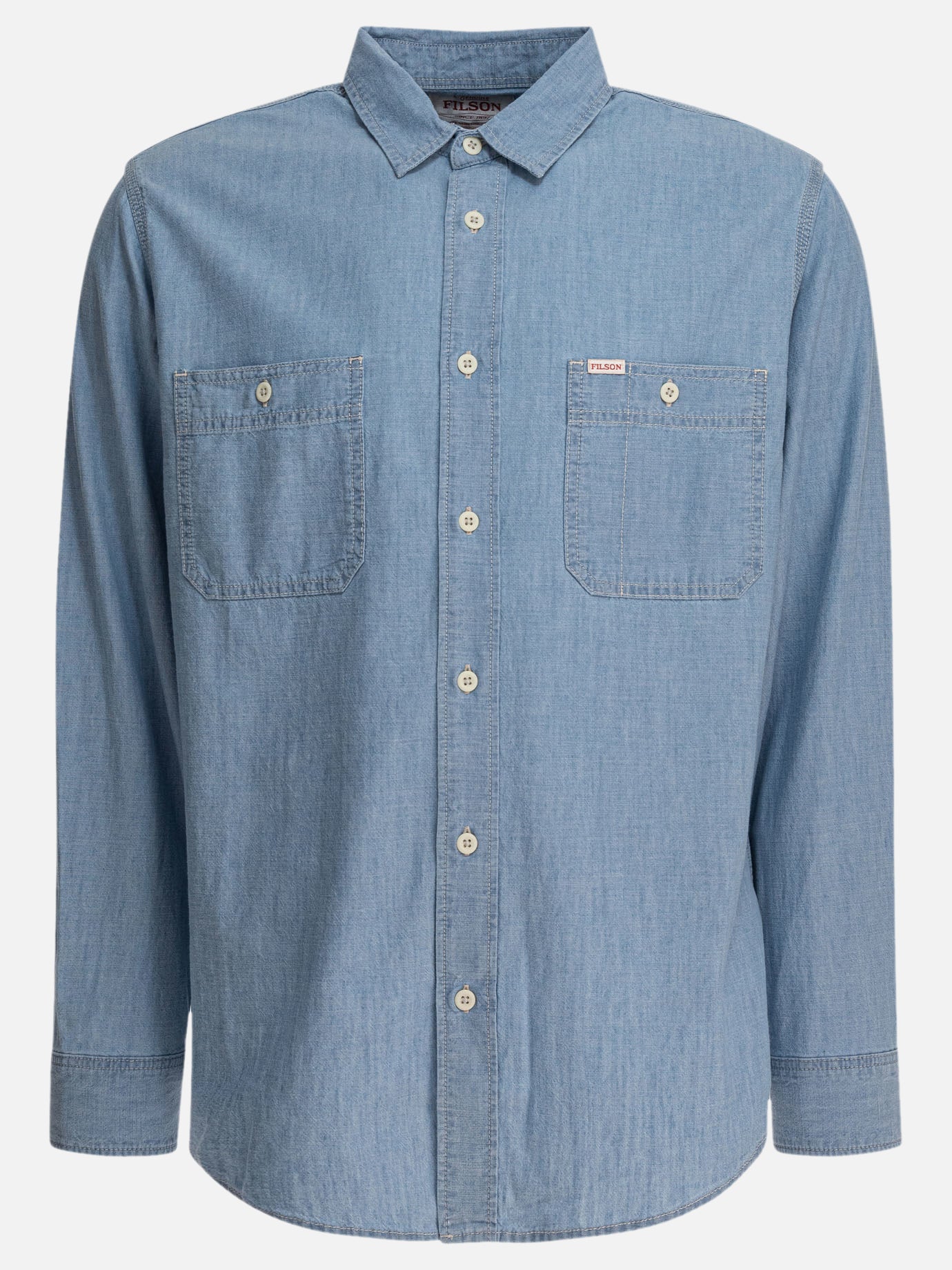 Camicie casual Denim  Blu - Filson Uomo | PDP | VIETTI Online Store | thumbnail