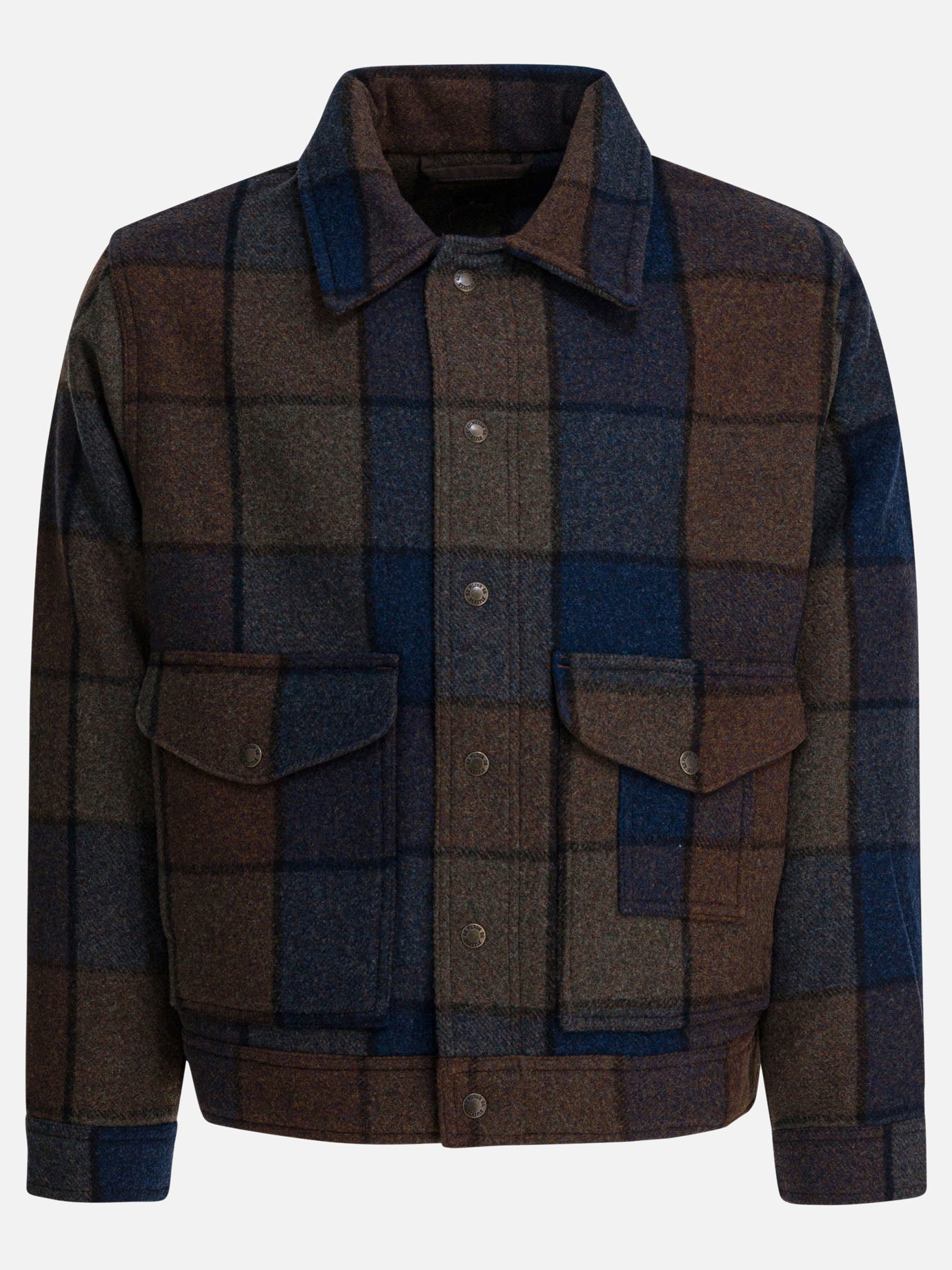 Giacche in pile Check  Blu - Filson Uomo | PDP | VIETTI Online Store | thumbnail