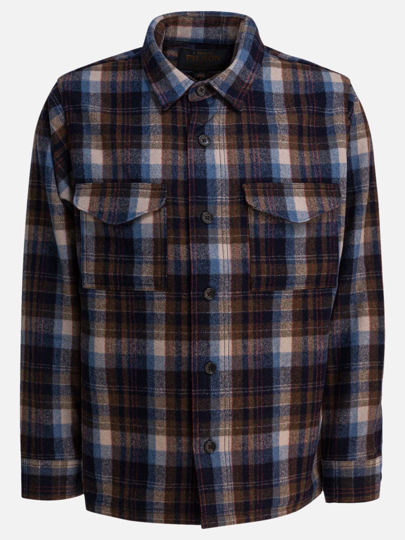Giacche overshirt Check  Marrone - Filson Uomo | PDP | VIETTI Online Store | Zoom-Modal
