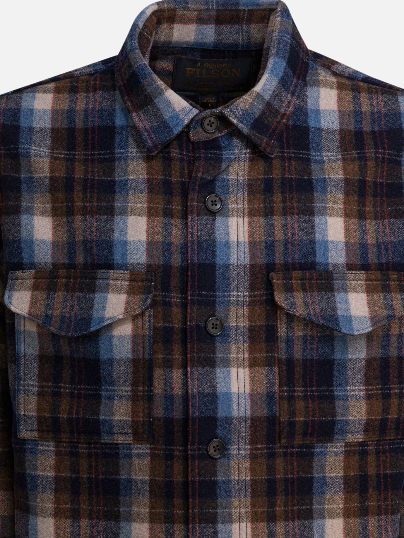 Giacche overshirt Check  Marrone - Filson Uomo | PDP | VIETTI Online Store | Zoom-Modal_3
