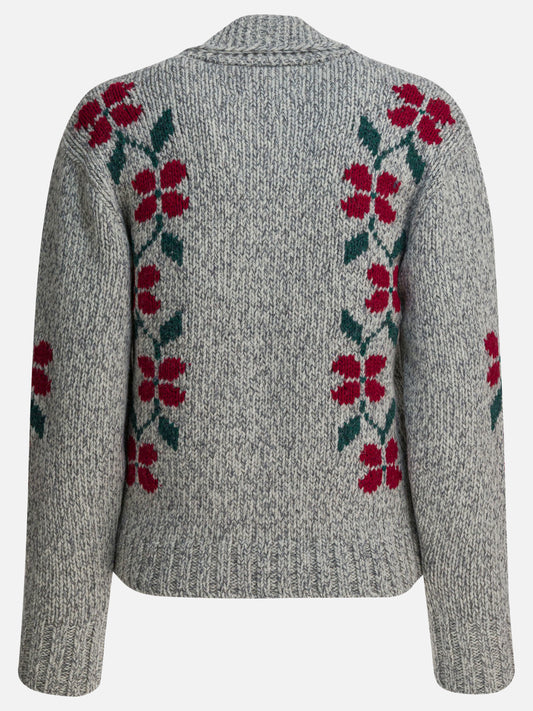 Cardigans Textured knit  Grey - Filson Women | PDP | VIETTI Online Store | 2
