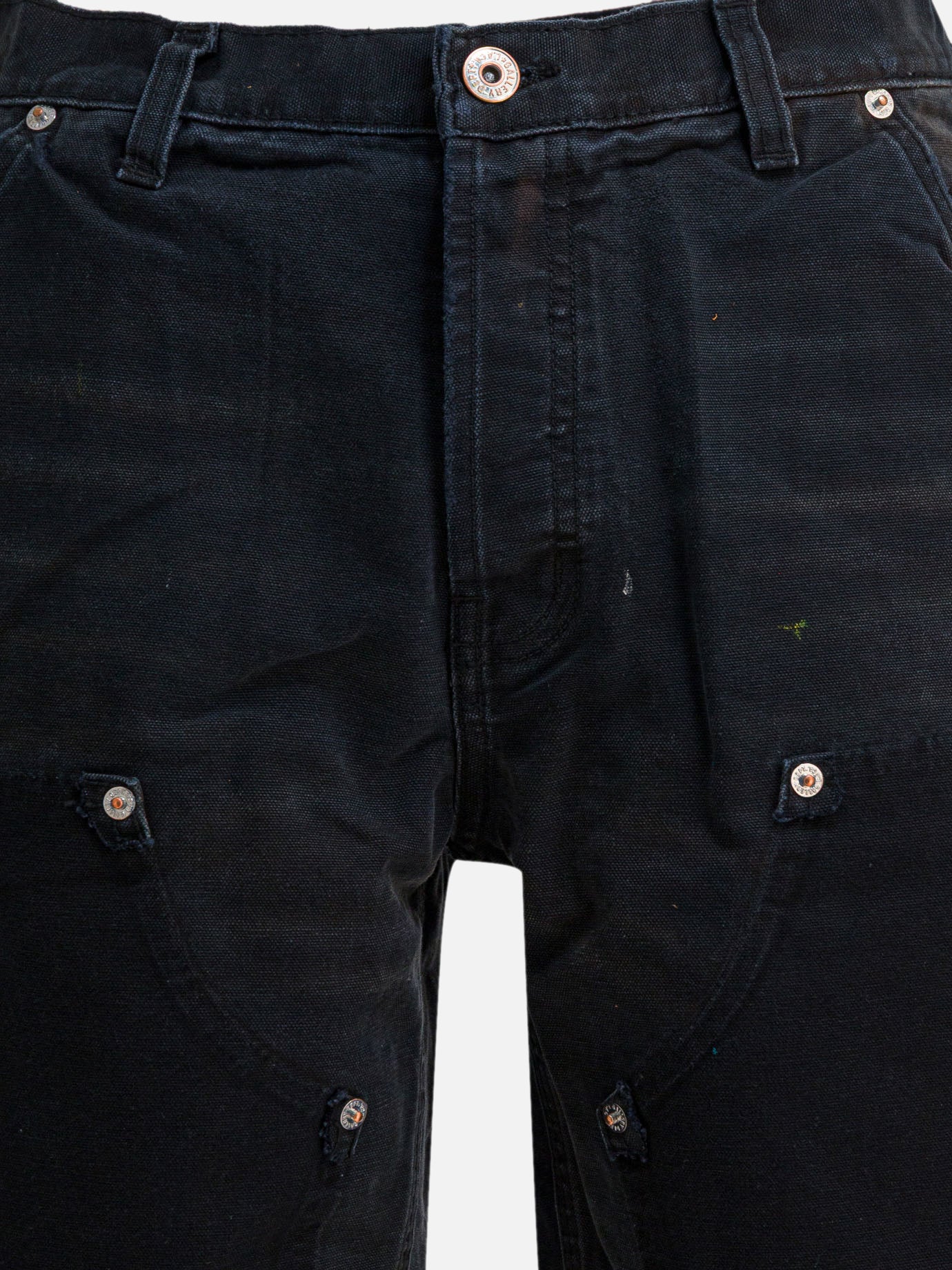 Utility shorts Solid colour  Black - Gallery Dept. Men | PDP | VIETTI Online Store | thumbnail_3