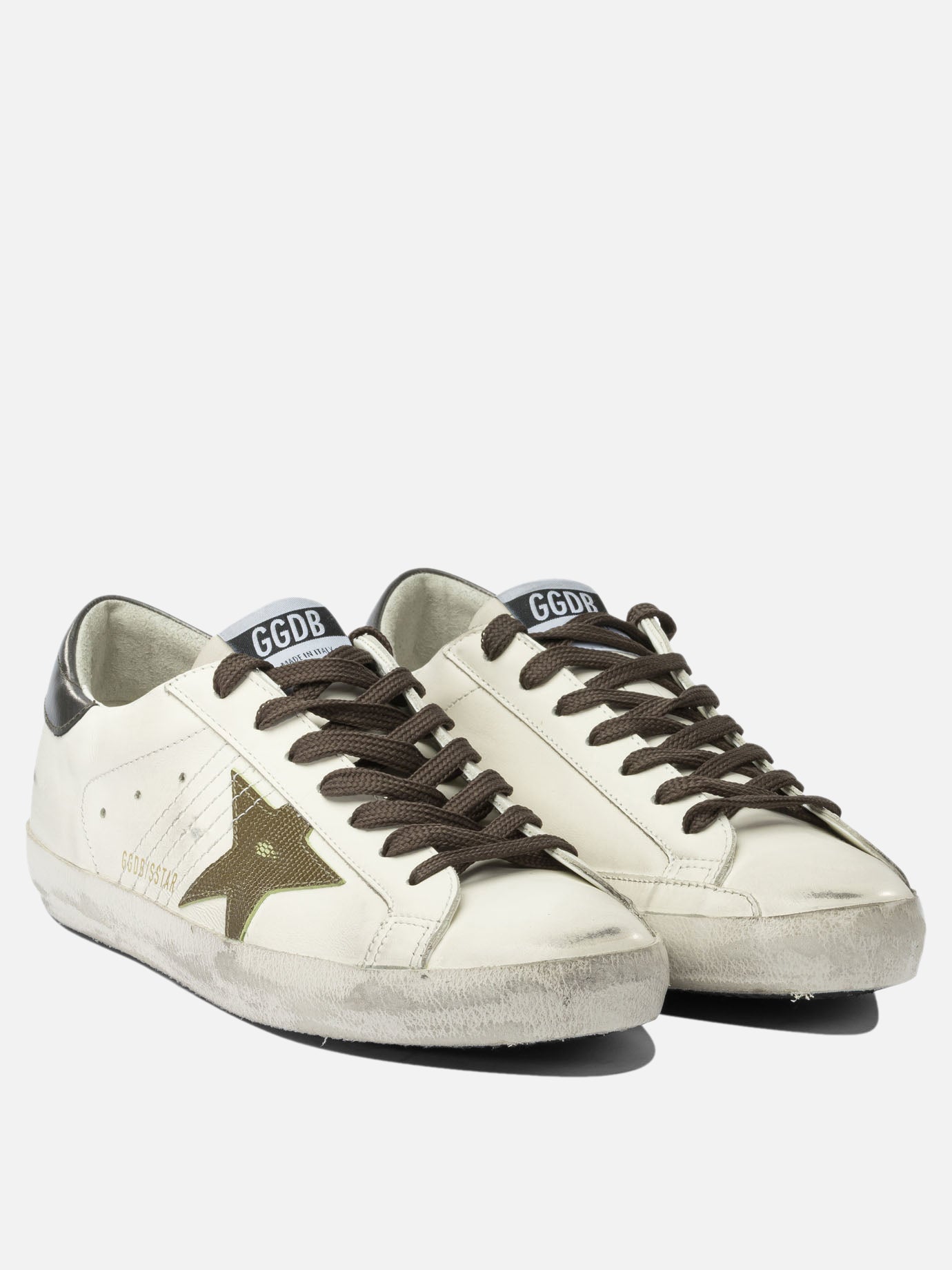 Low top sneakers 100% leather - 100% rubber  White - Golden Goose Men | PDP | VIETTI Online Store | Zoom-Modal_2
