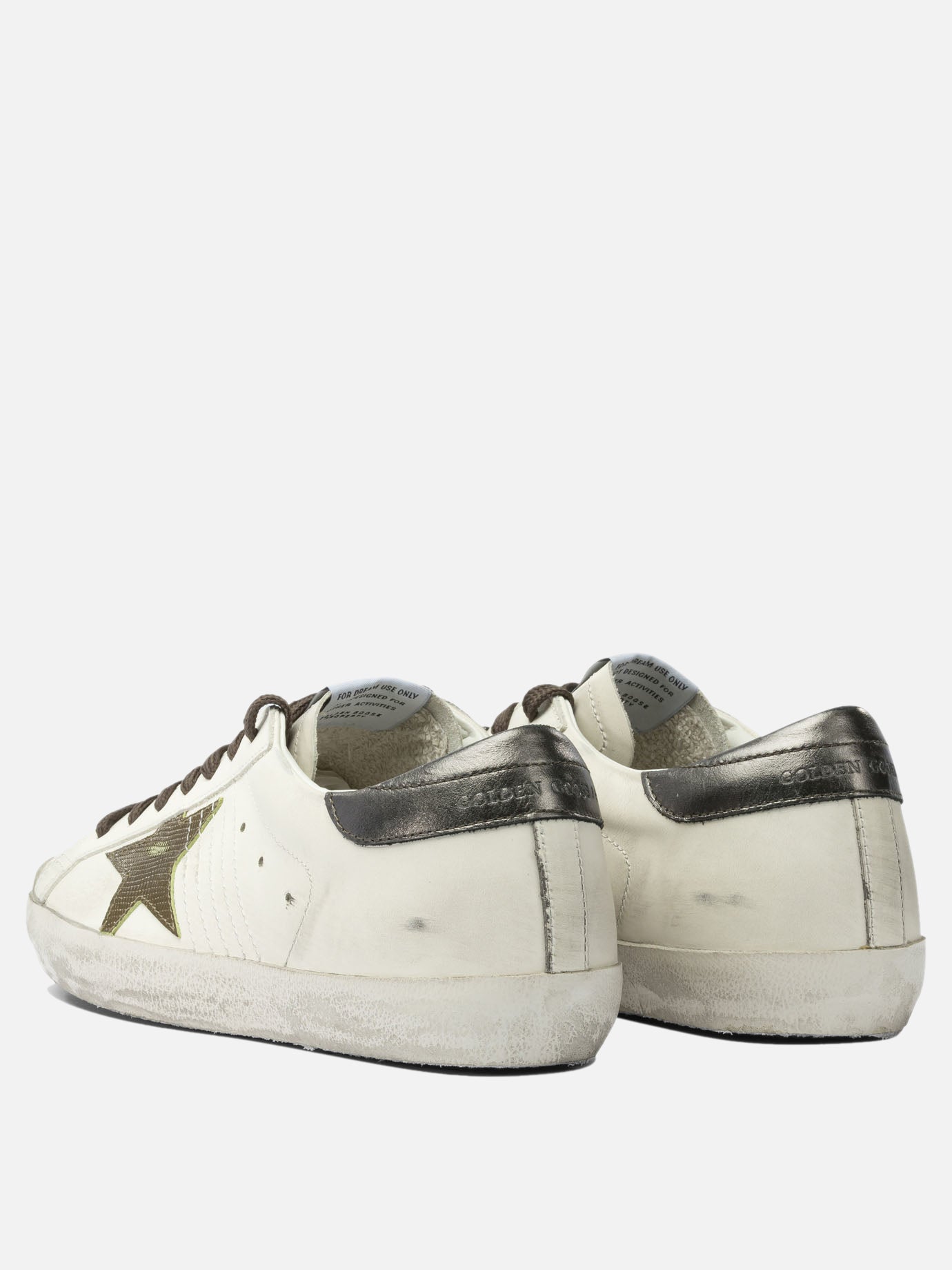 Low top sneakers 100% leather - 100% rubber  White - Golden Goose Men | PDP | VIETTI Online Store | thumbnail_4
