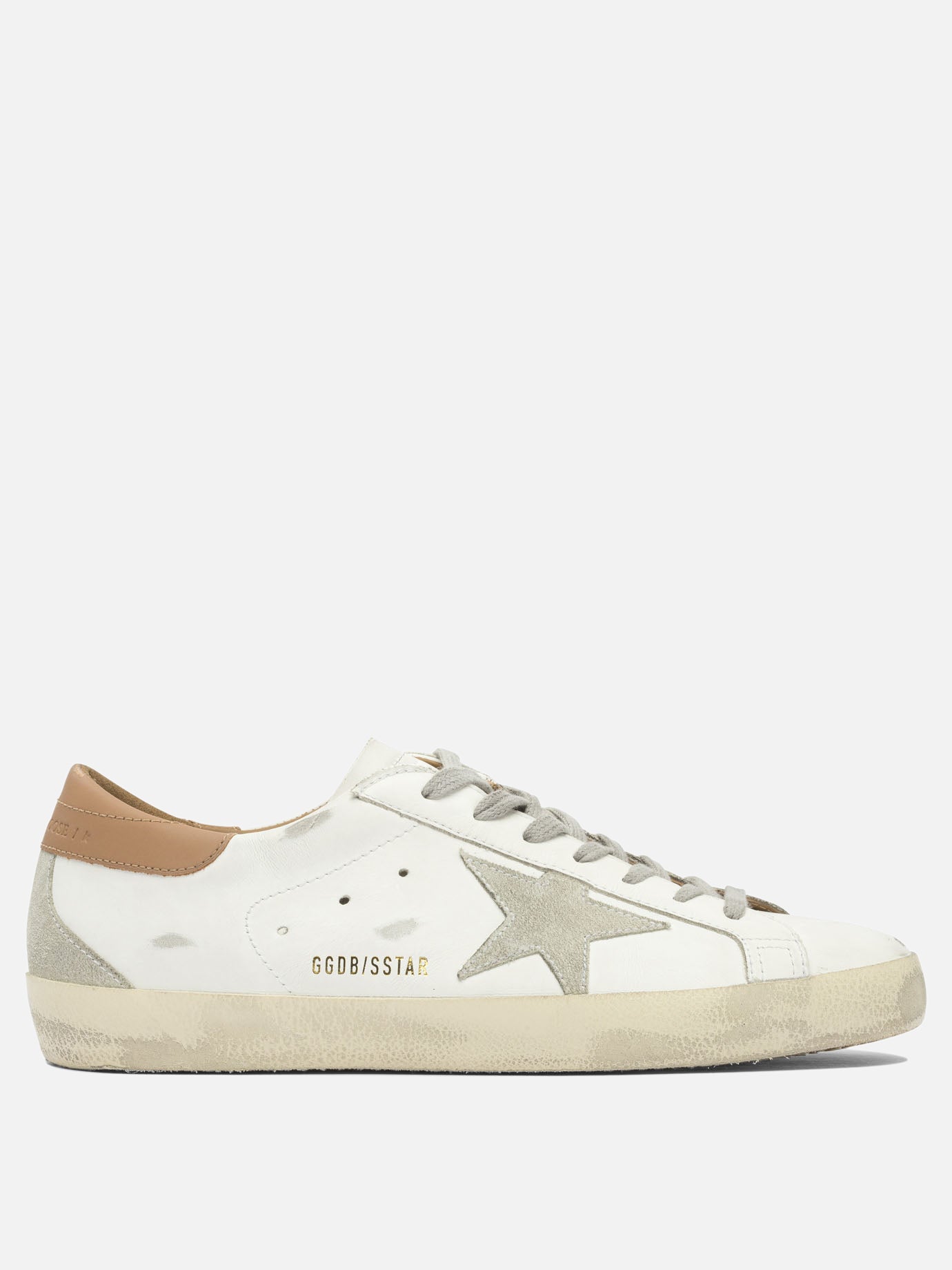 Sneaker basse 100% leather - 100% rubber  Bianco - Golden Goose Uomo | PDP | VIETTI Online Store | thumbnail