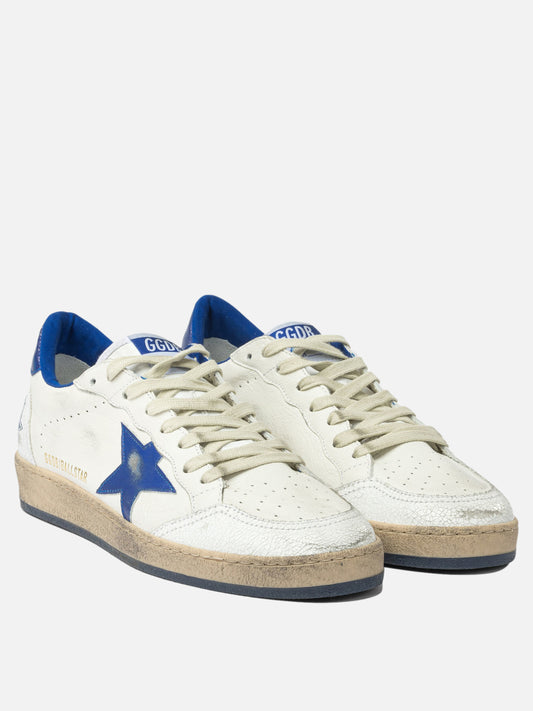 Low top sneakers 66% goat leather 19% cow leather 8% polyamide 7% ovine leather - 100% rubber  Blue - Golden Goose Men | PLP | VIETTI Online Store | 2
