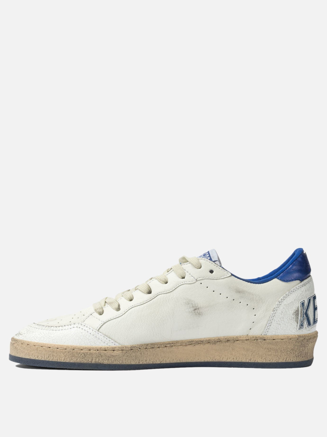 Low top sneakers 66% goat leather 19% cow leather 8% polyamide 7% ovine leather - 100% rubber  Blue - Golden Goose Men | PDP | VIETTI Online Store | Zoom-Modal_3
