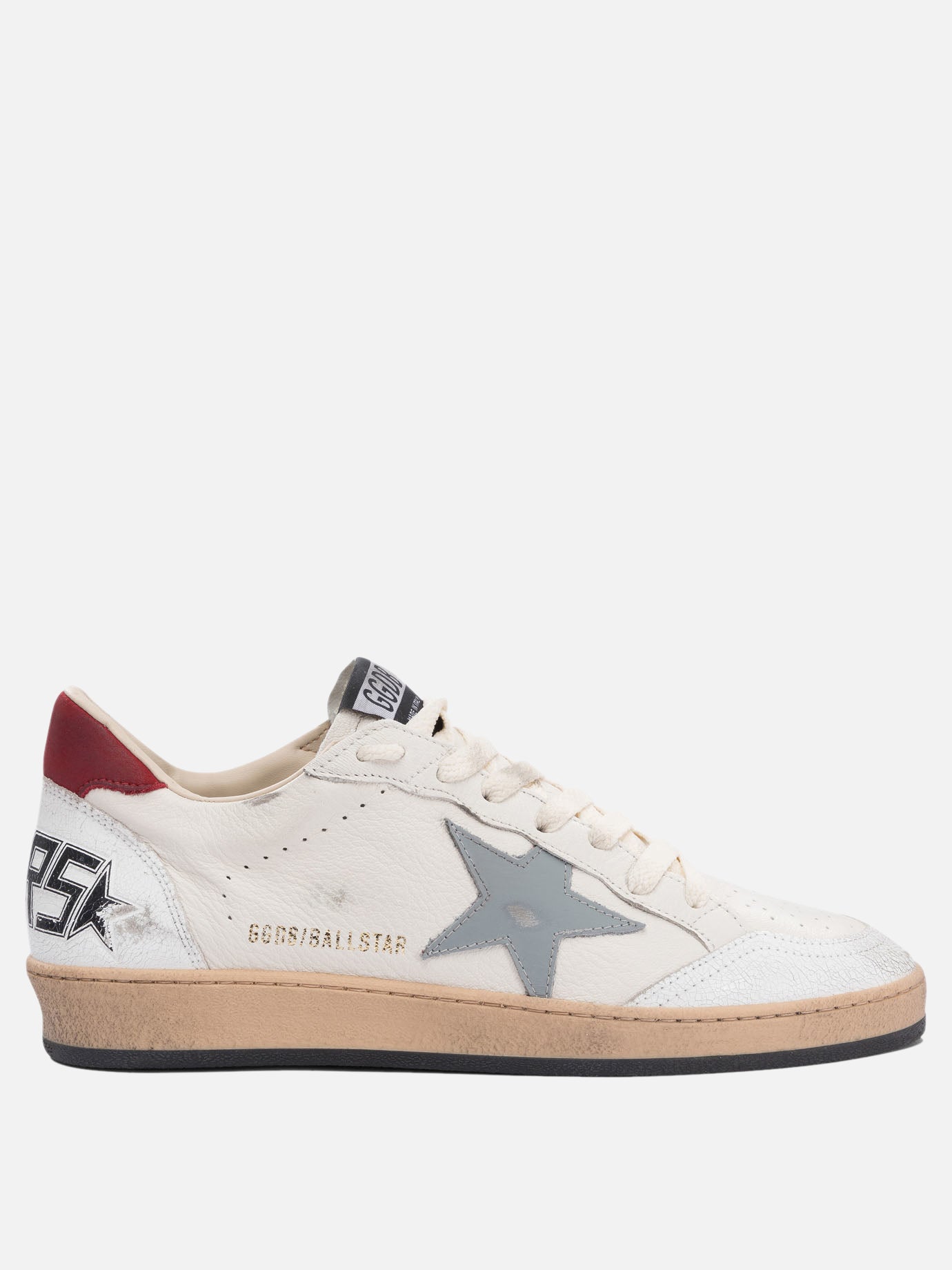 Sneaker basse 74% goat leather 26% cow leather - 100% rubber  Bianco - Golden Goose Uomo | PDP | VIETTI Online Store | Zoom-Modal
