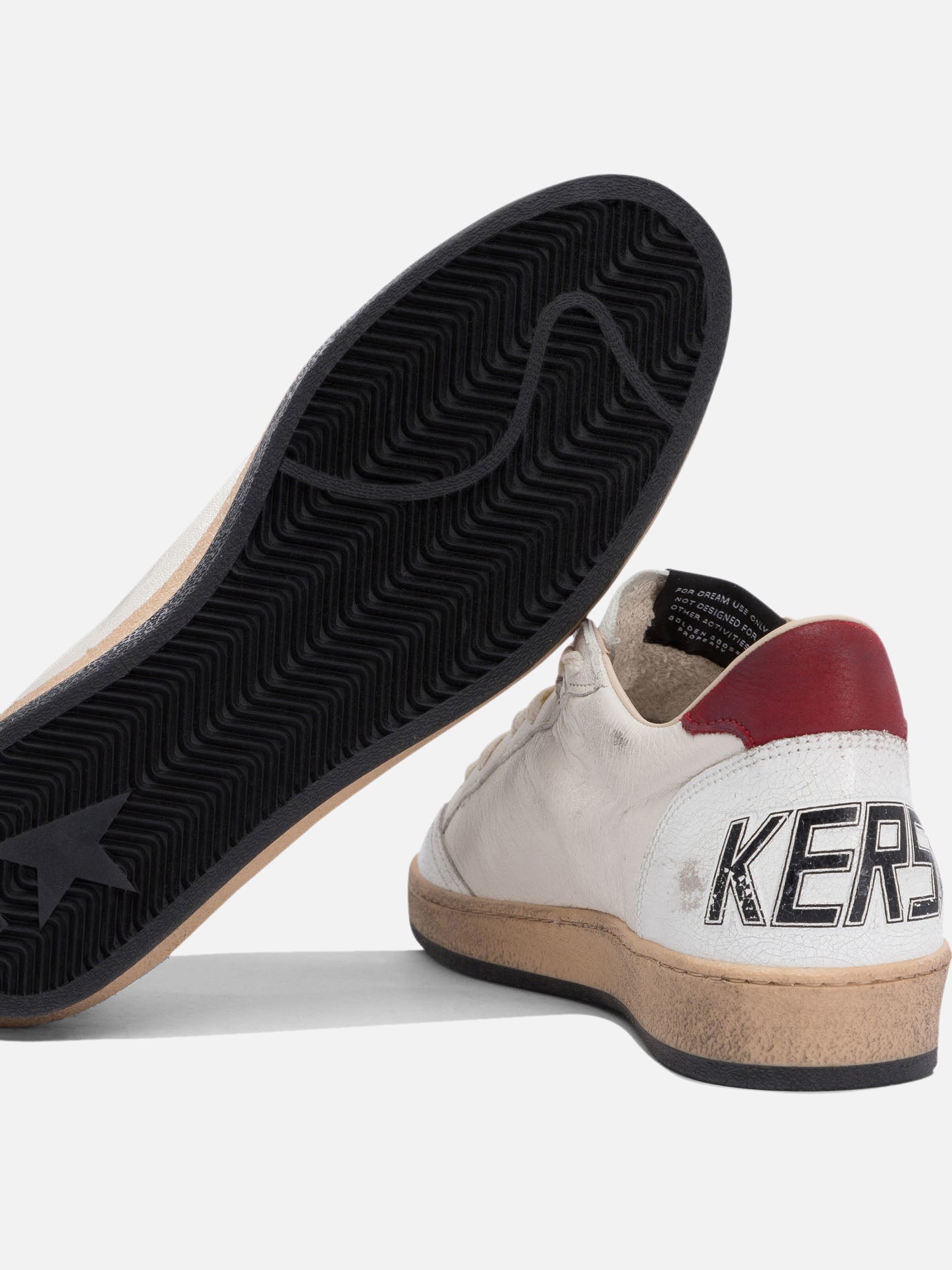 Sneaker basse 74% goat leather 26% cow leather - 100% rubber  Bianco - Golden Goose Uomo | PDP | VIETTI Online Store | thumbnail_5
