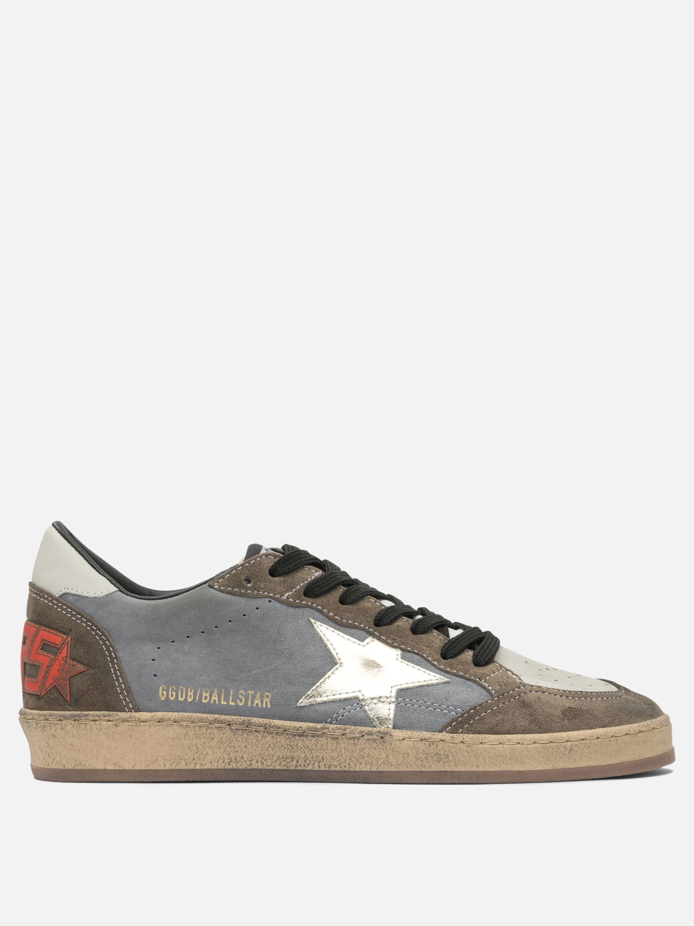 Low top sneakers 52% ovine leather 40% cow leather 34% cotton - 100% rubber  Blue - Golden Goose Men | PDP | VIETTI Online Store | Zoom-Modal
